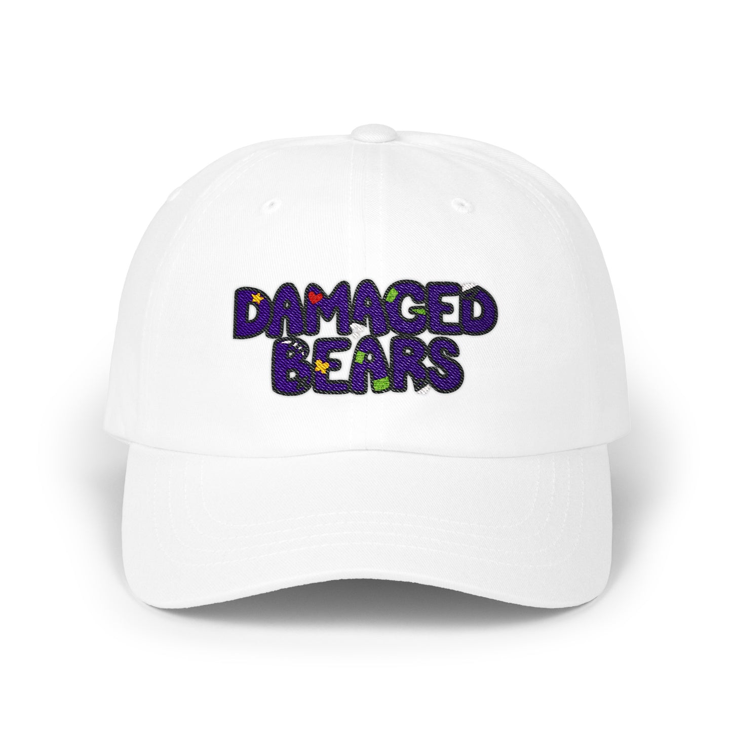 Damaged Bears Logo Classic Dad Cap