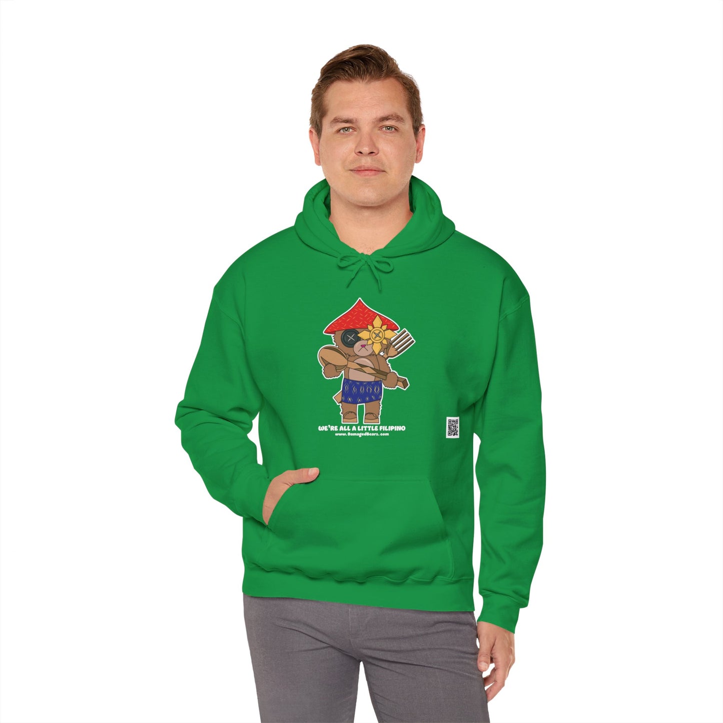 Filipino Bear Unisex Heavy Blend™ Hooded Sweatshirt