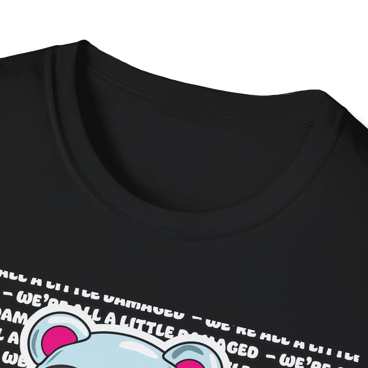 Sclero Bear "We're all a little Damaged" T-Shirt