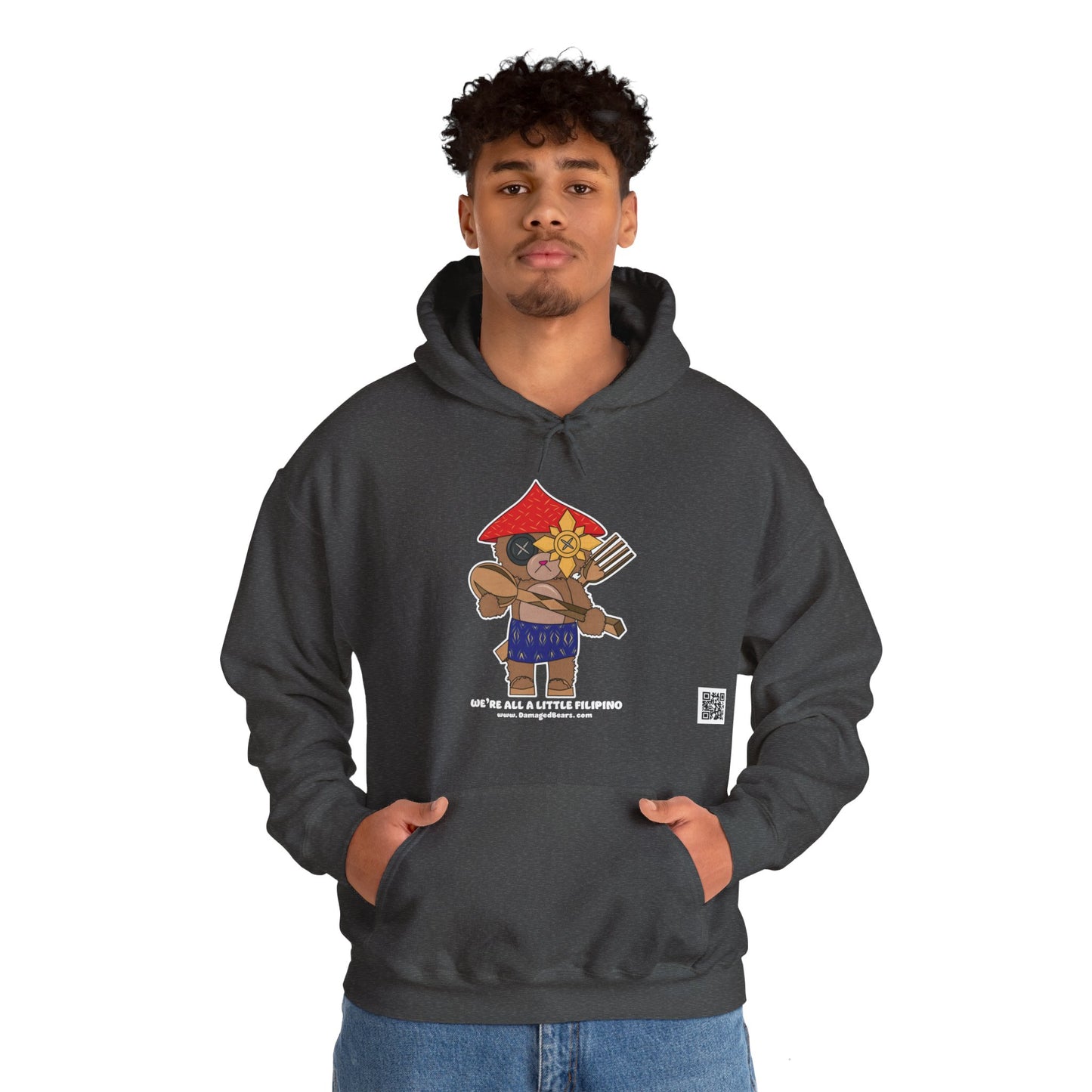 Filipino Bear Unisex Heavy Blend™ Hooded Sweatshirt