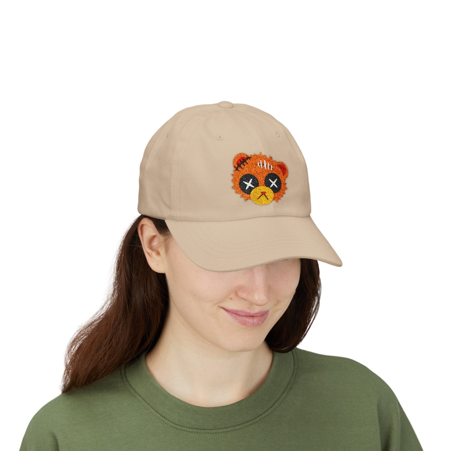 Damaged Bear Classic Dad Cap