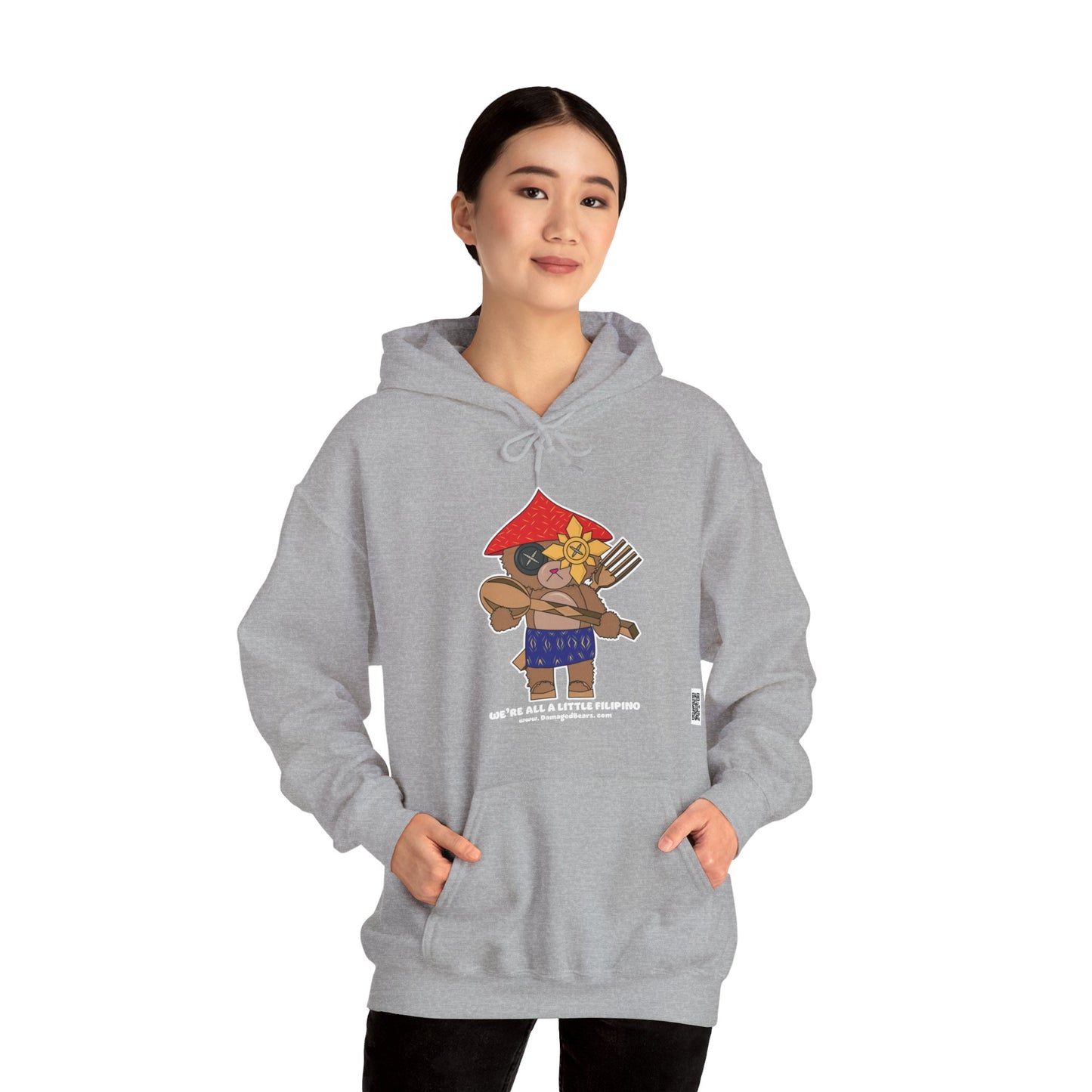 Filipino Bear Unisex Heavy Blend™ Hooded Sweatshirt