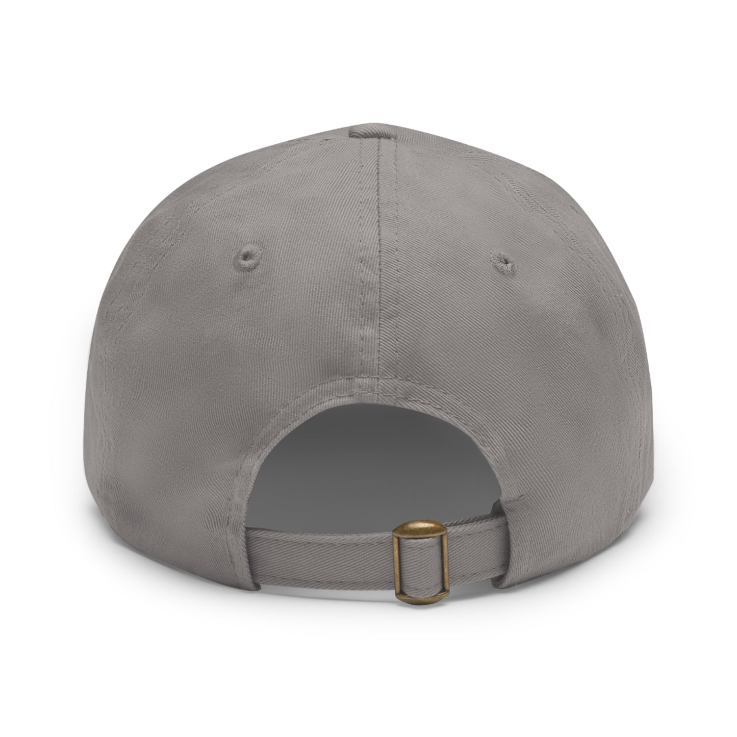 Sclero Bear Dad Hat with Leather Patch (Round)