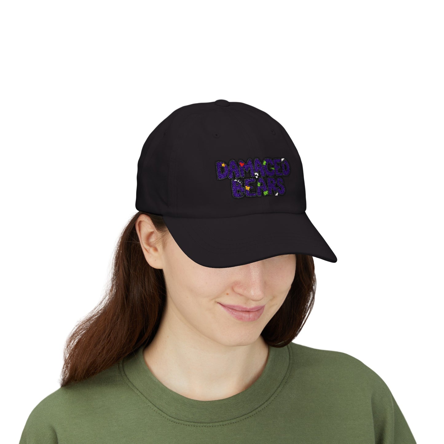 Damaged Bears Logo Classic Dad Cap