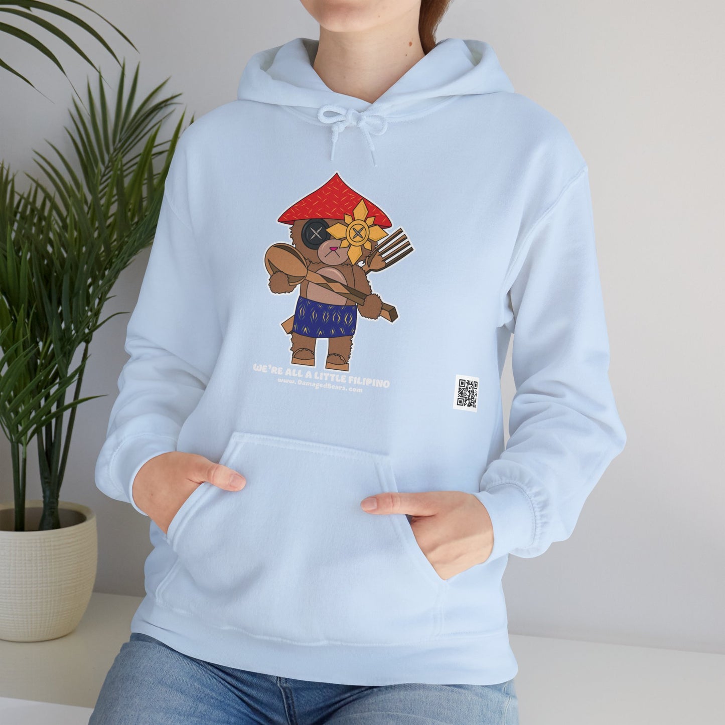 Filipino Bear Unisex Heavy Blend™ Hooded Sweatshirt