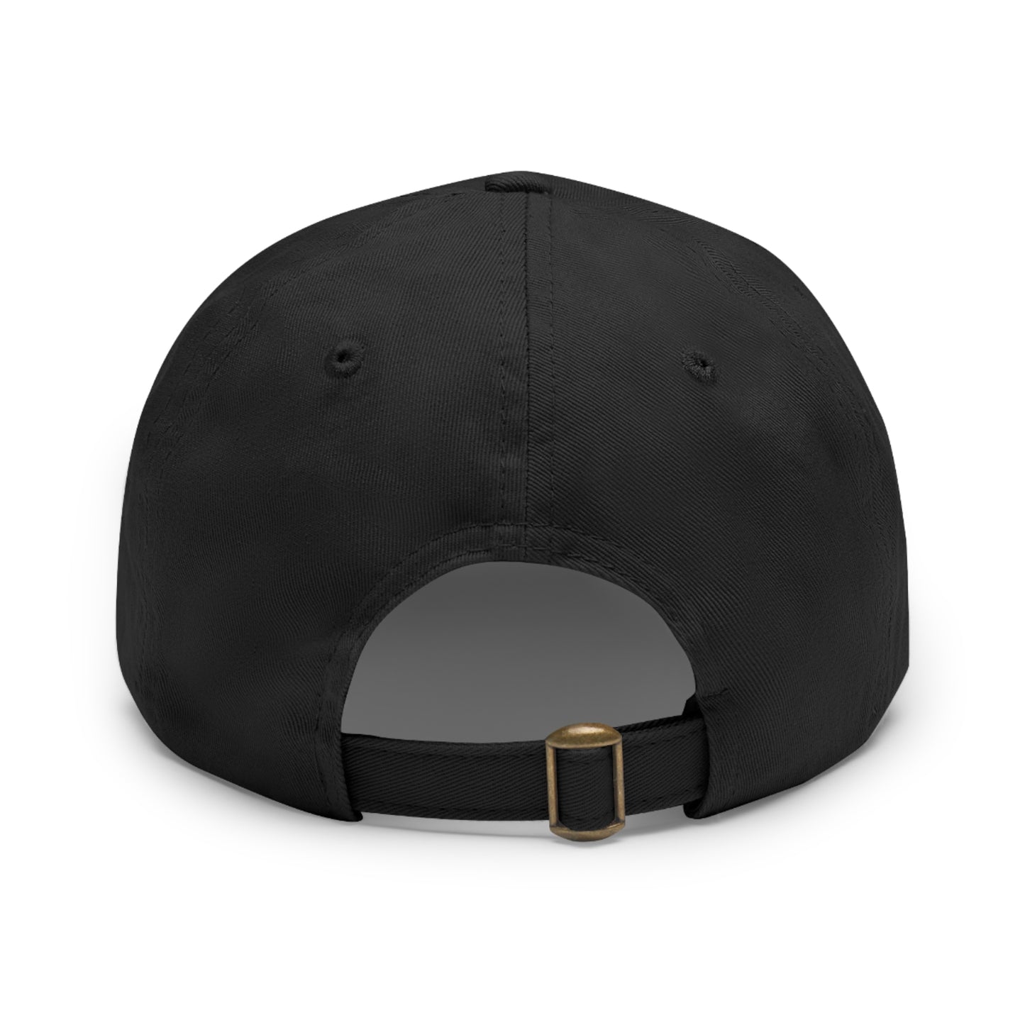 Sclero Bear Dad Hat with Leather Patch (Round)