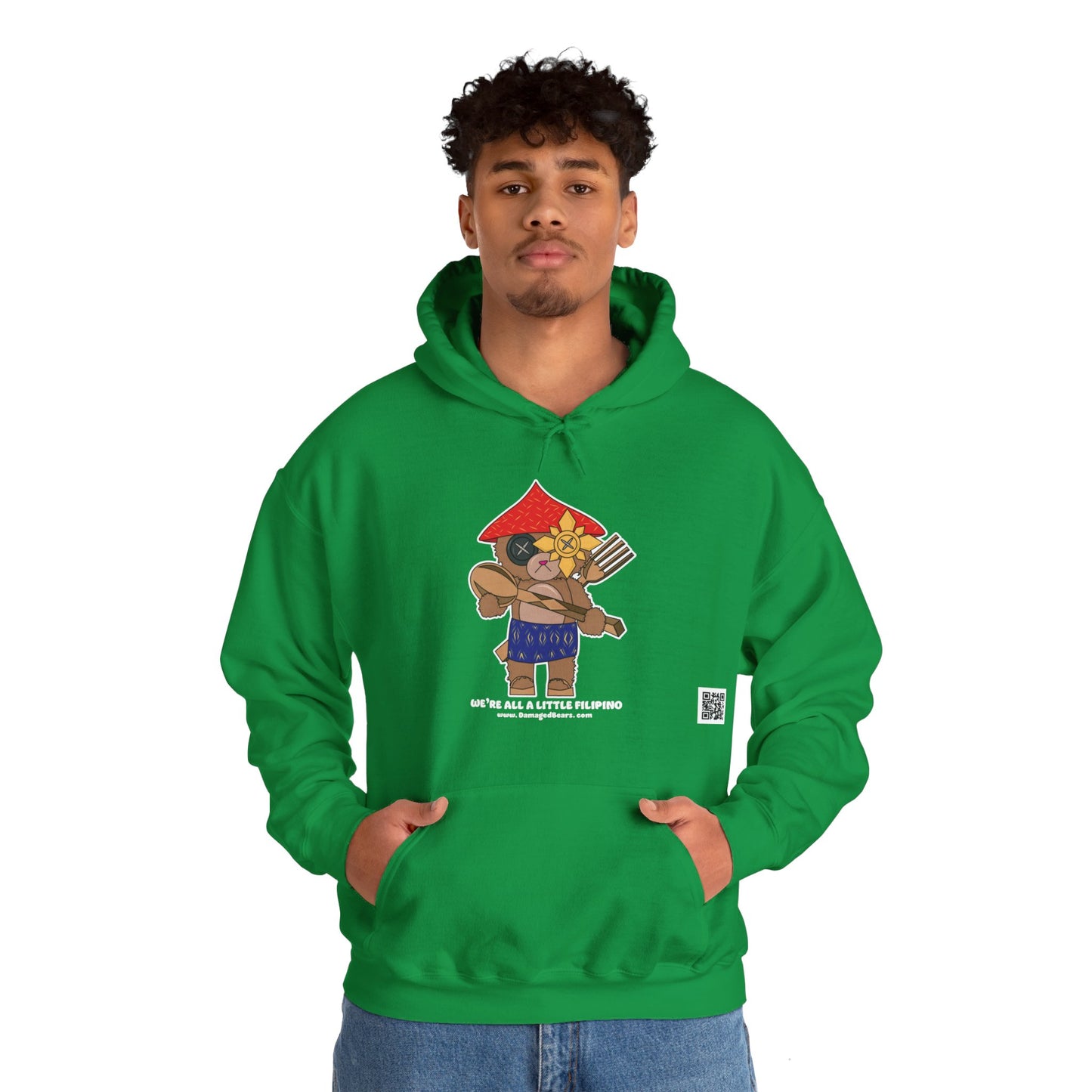 Filipino Bear Unisex Heavy Blend™ Hooded Sweatshirt