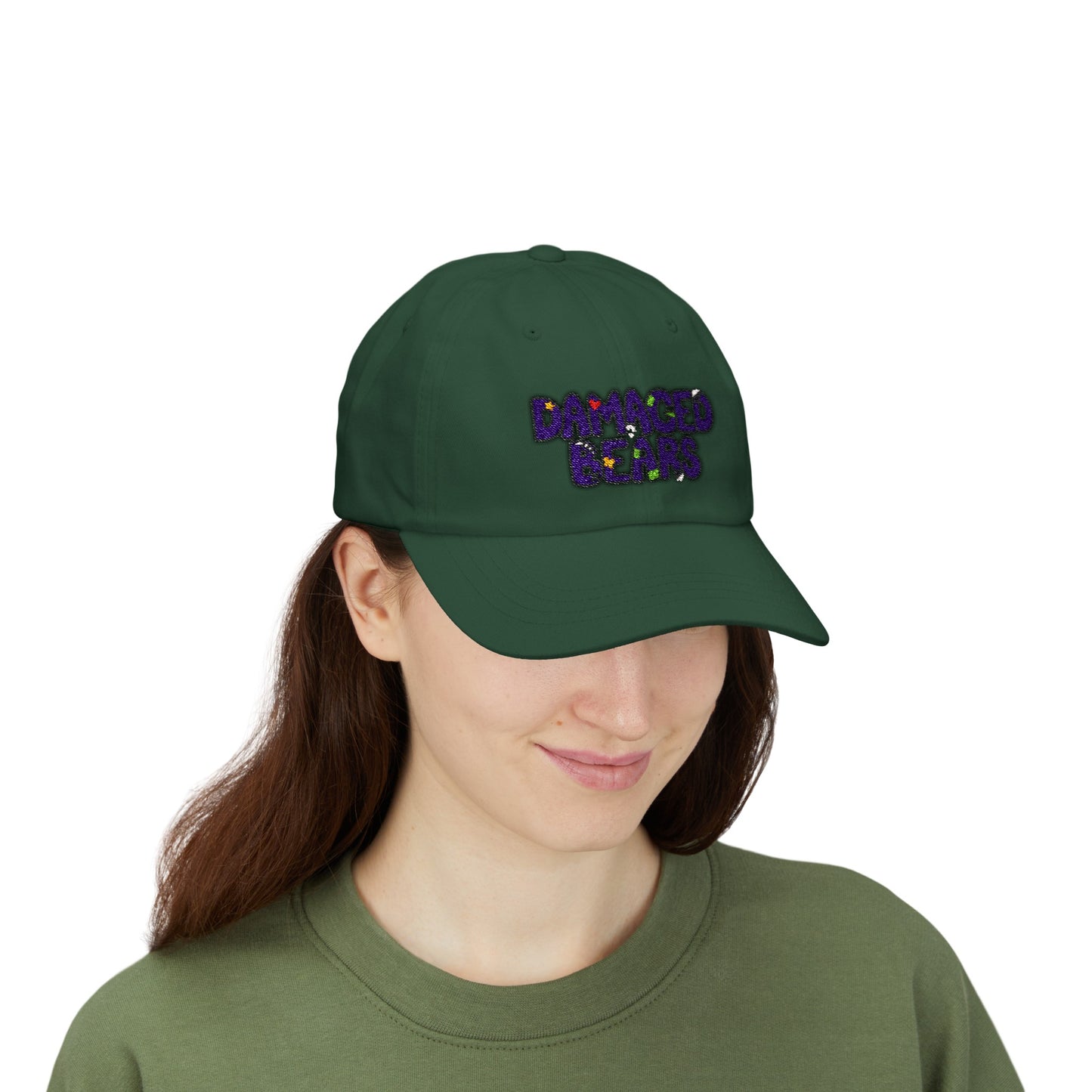 Damaged Bears Logo Classic Dad Cap