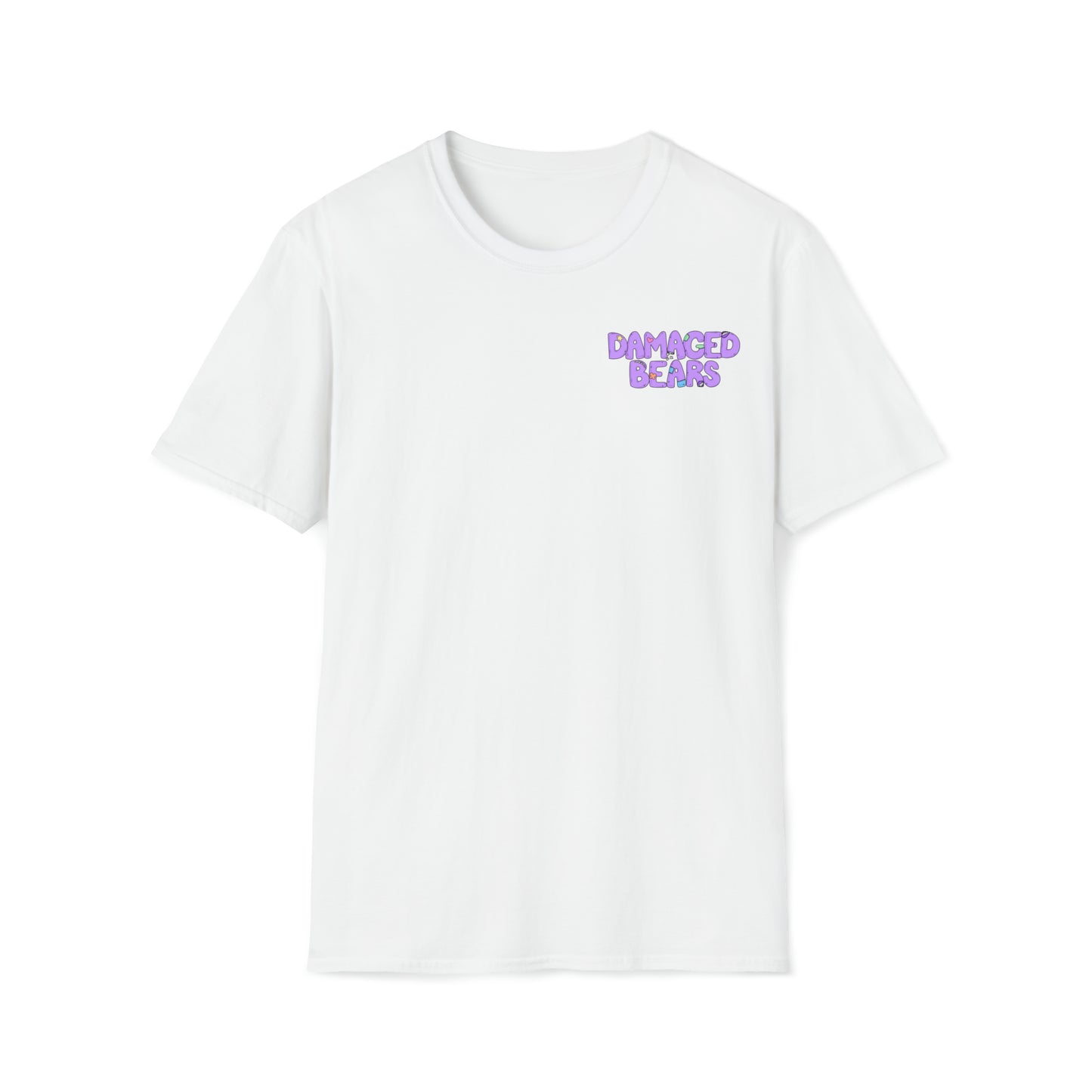 Insomnia Bear T-shirt Front and Back Design