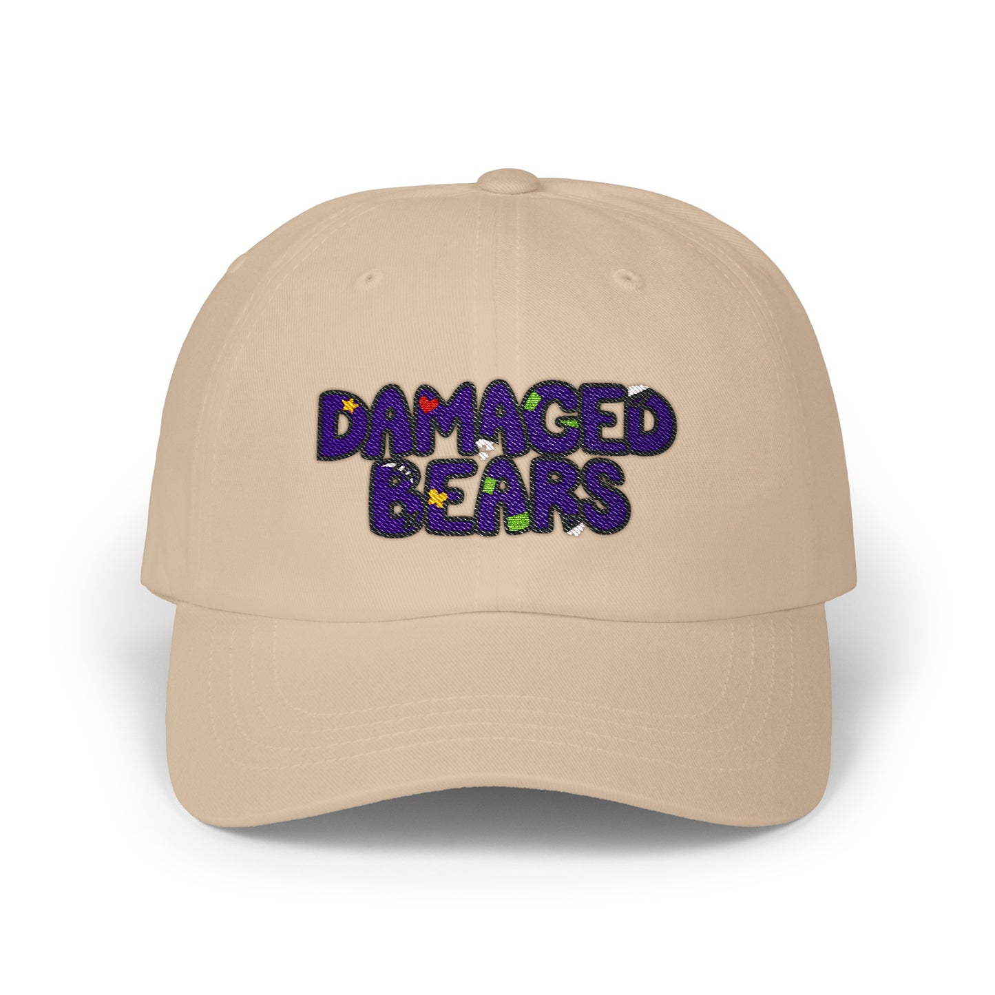 Damaged Bears Logo Classic Dad Cap