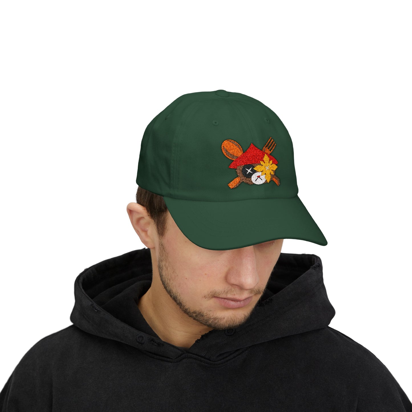 Filipino Bear Embroidered Dad Cap