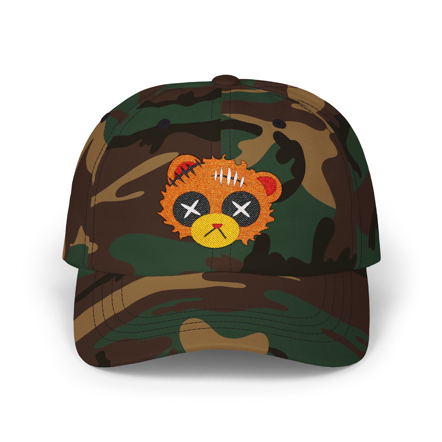Damaged Bear Classic Dad Cap