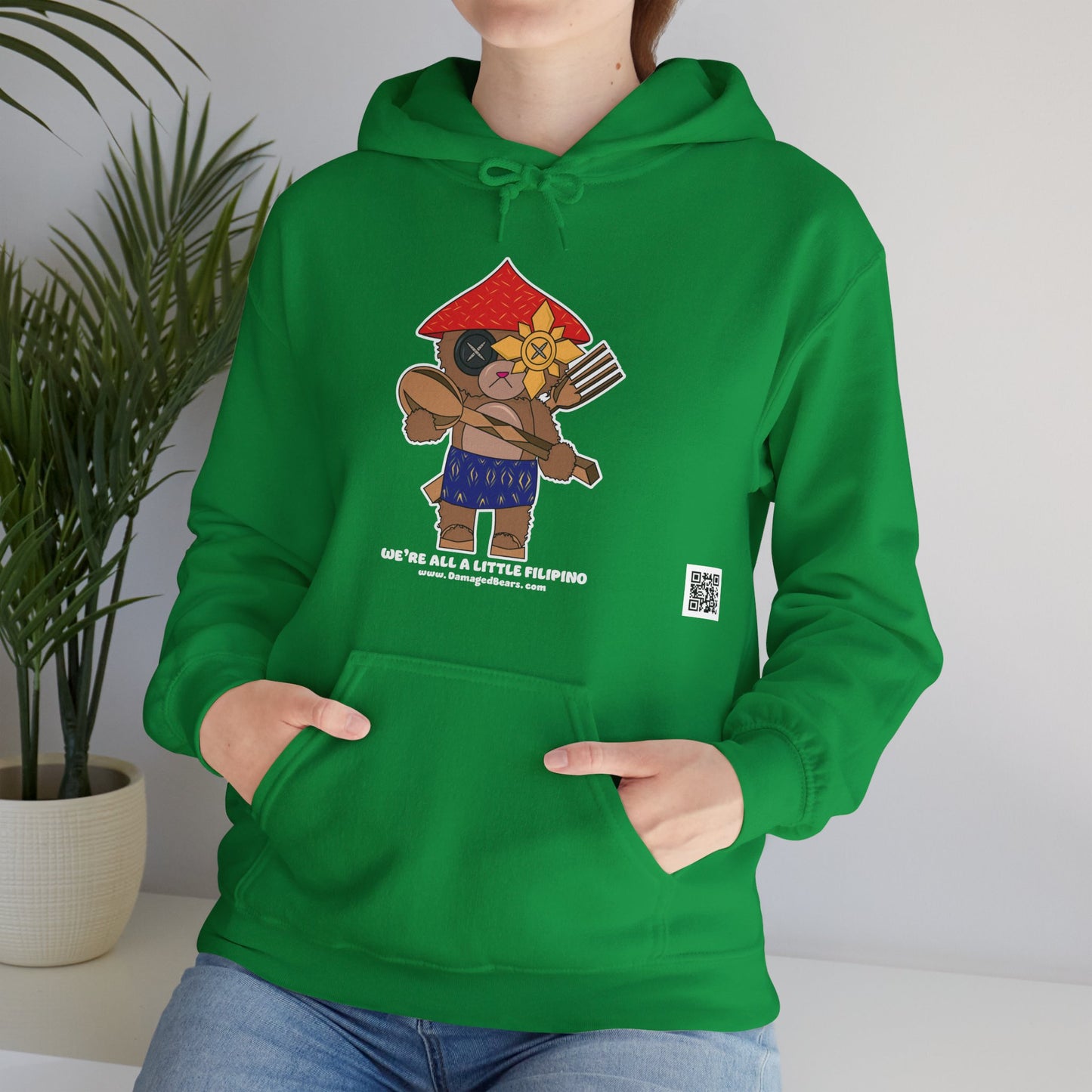 Filipino Bear Unisex Heavy Blend™ Hooded Sweatshirt