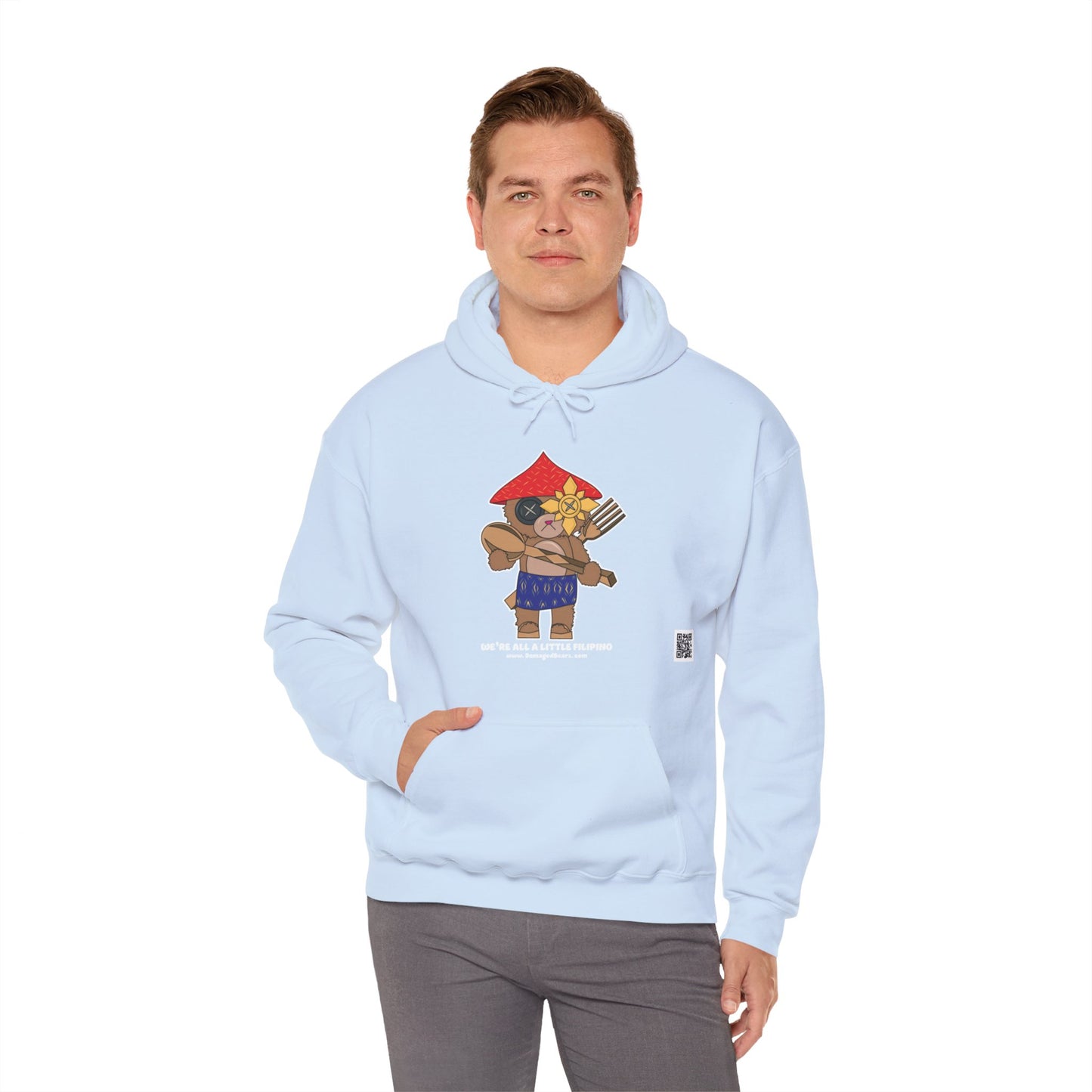 Filipino Bear Unisex Heavy Blend™ Hooded Sweatshirt