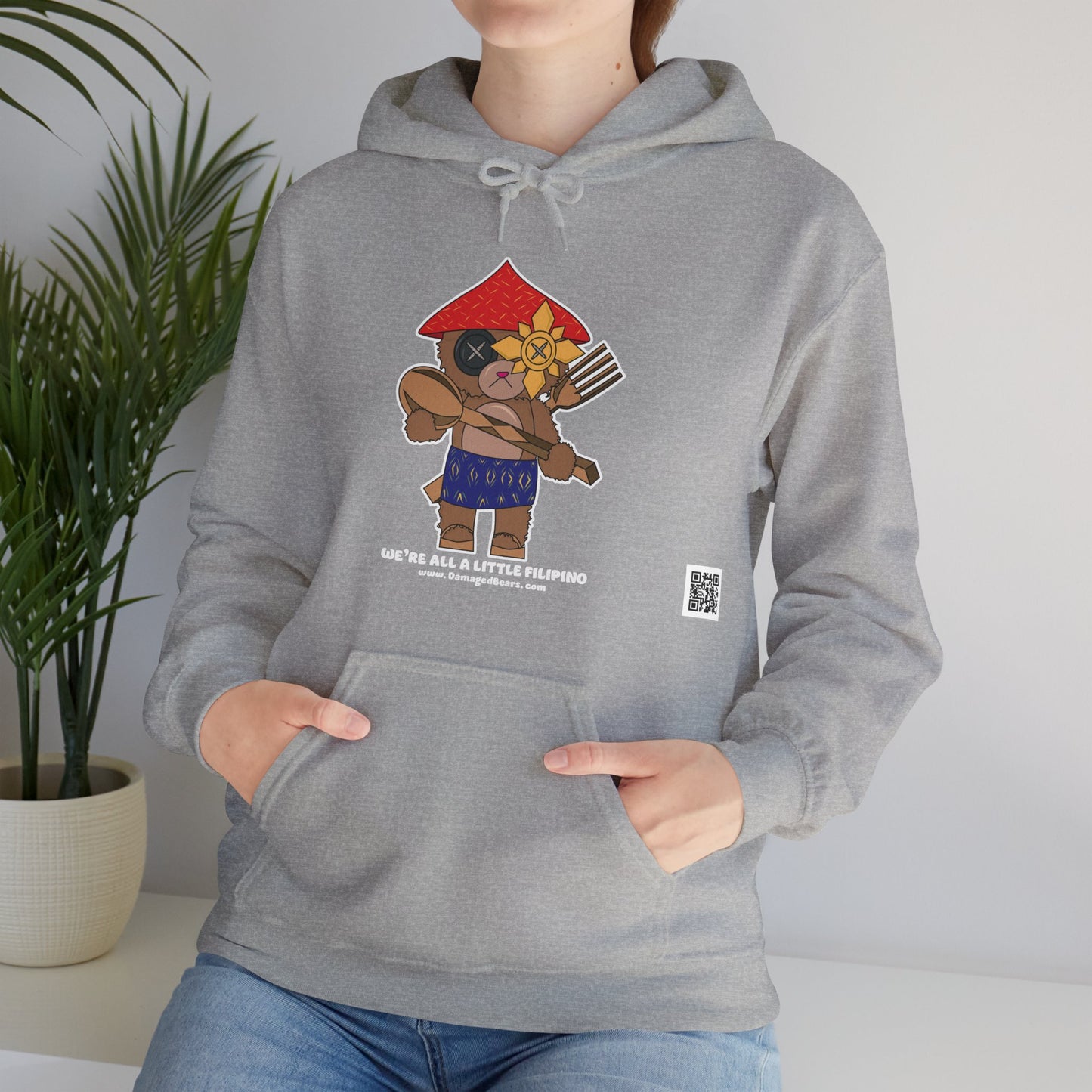 Filipino Bear Unisex Heavy Blend™ Hooded Sweatshirt
