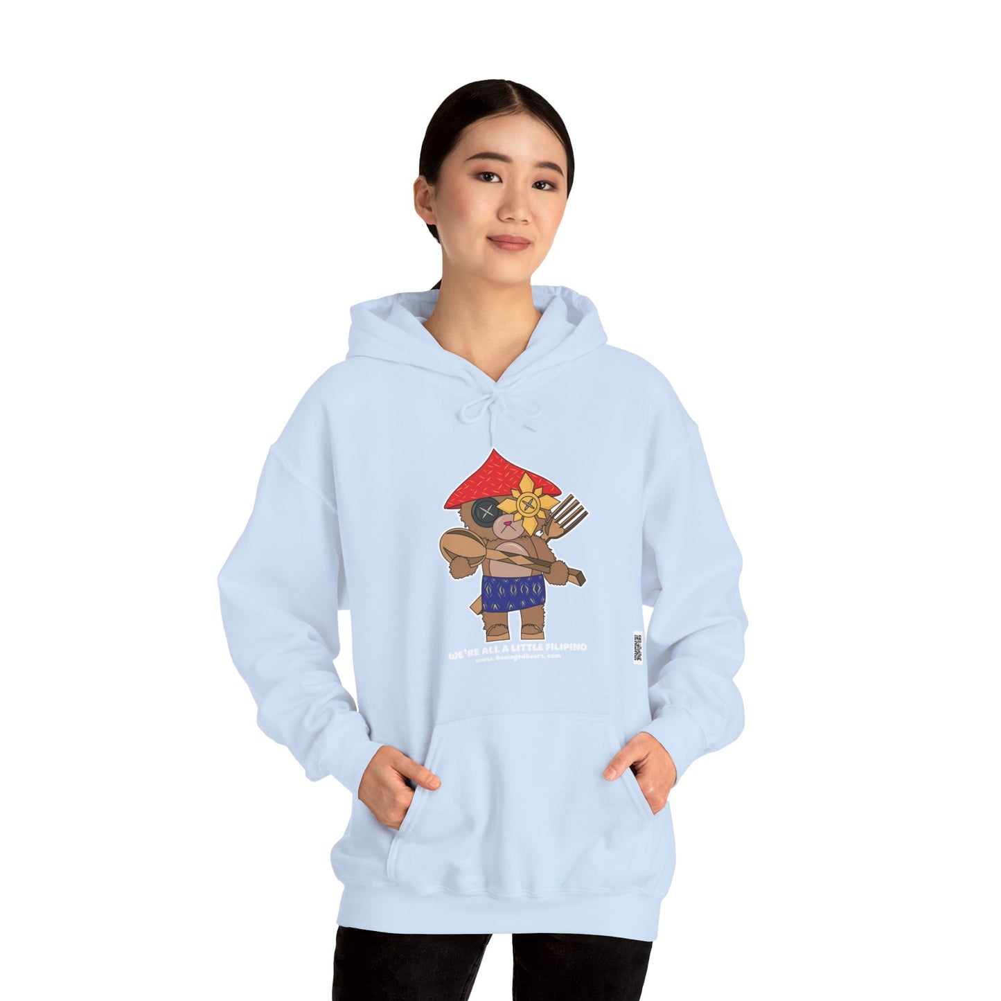Filipino Bear Unisex Heavy Blend™ Hooded Sweatshirt