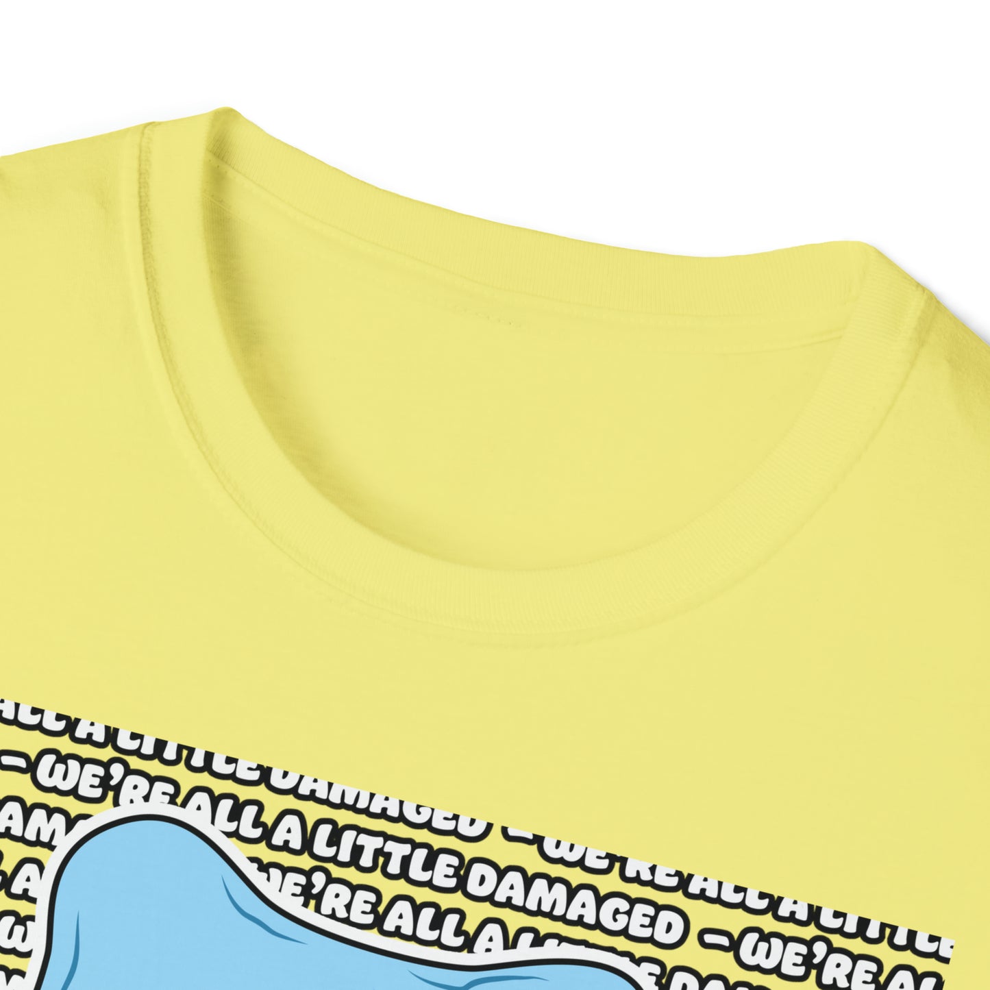Insomnia Bear "We're all a little Damaged" T-Shirt