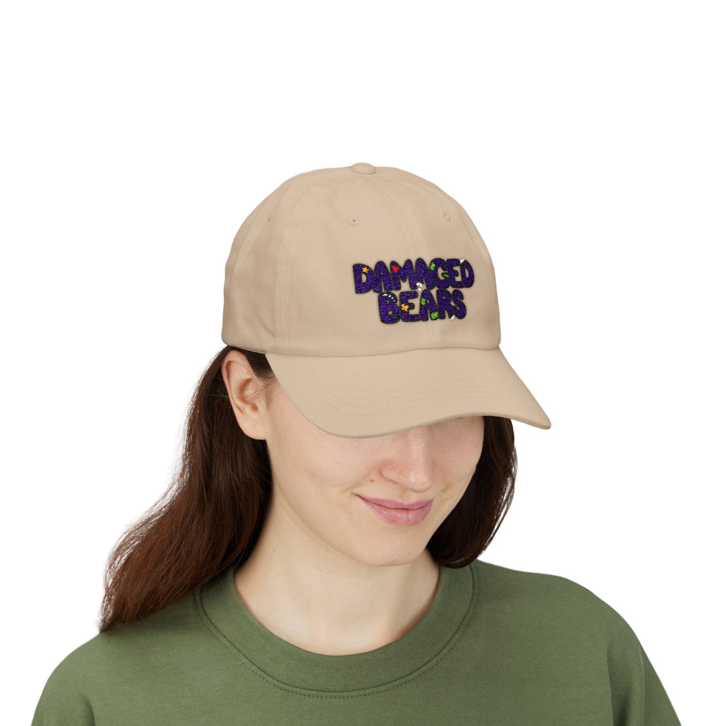 Damaged Bears Logo Classic Dad Cap