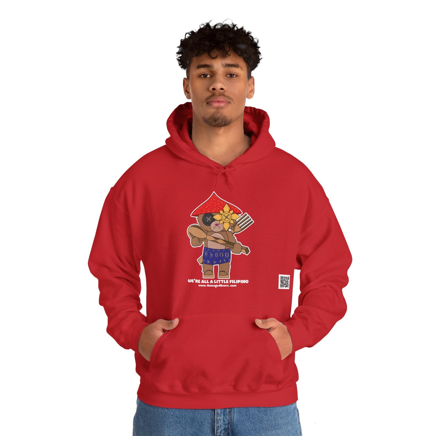 Filipino Bear Unisex Heavy Blend™ Hooded Sweatshirt
