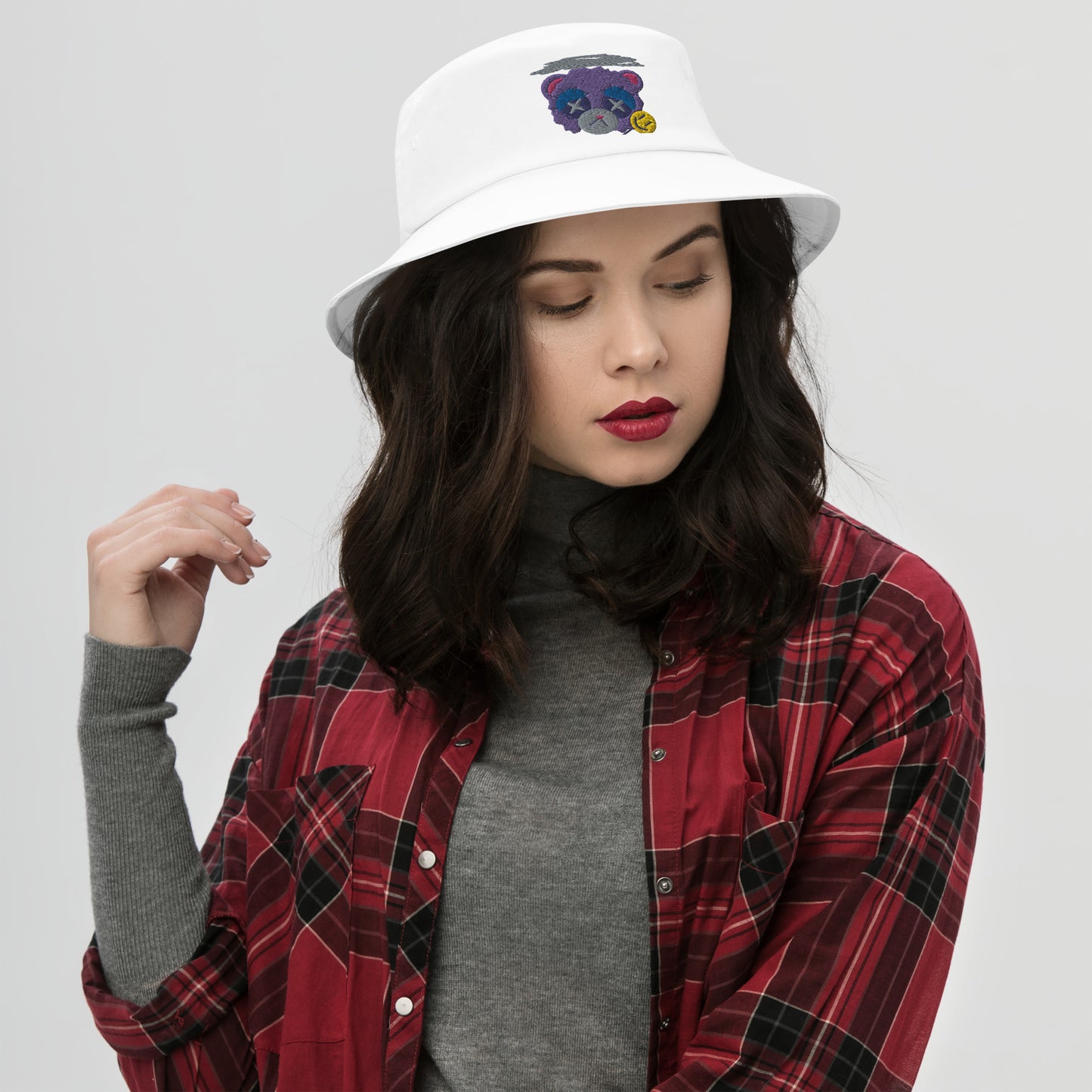 Depression Bear Bucket Hat