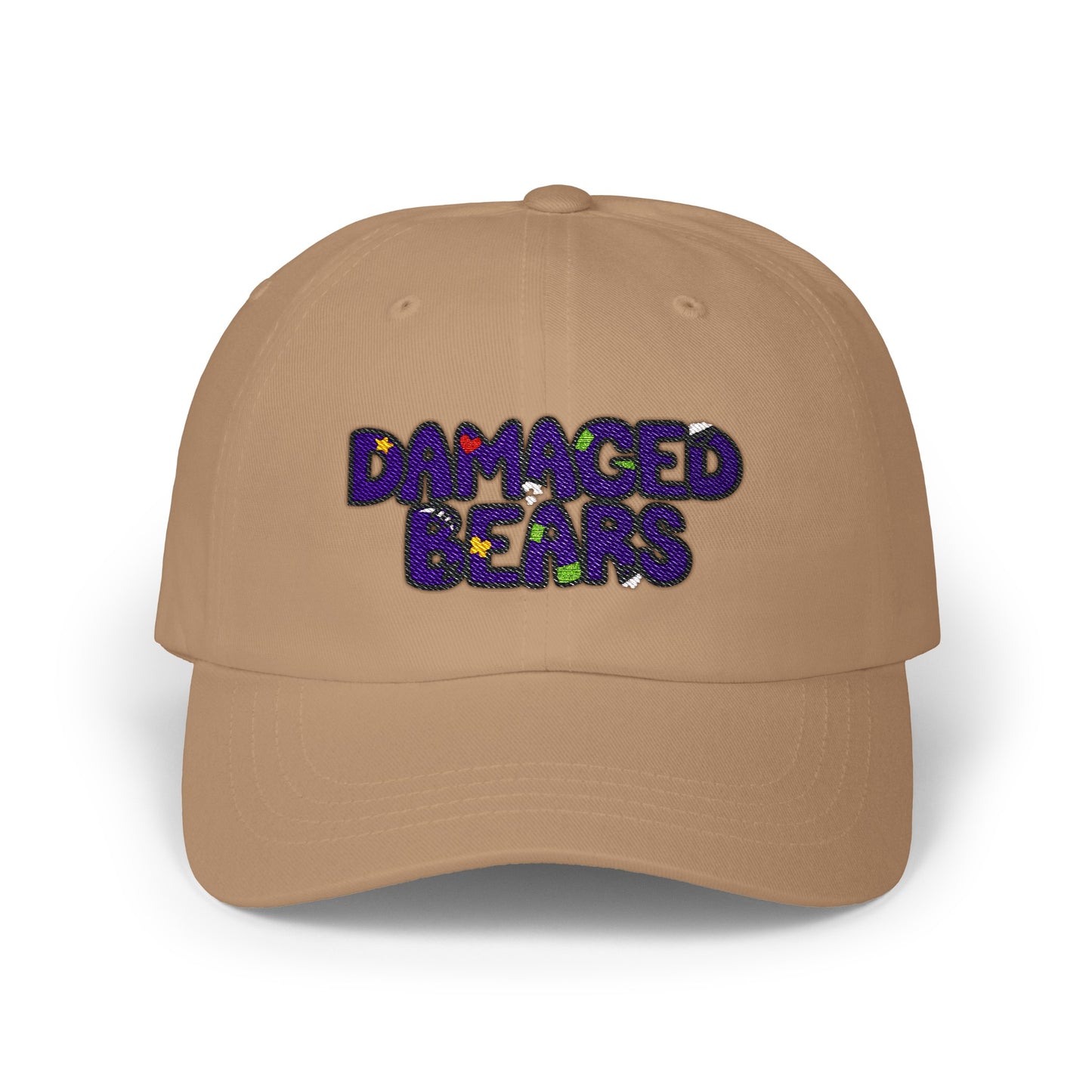 Damaged Bears Logo Classic Dad Cap