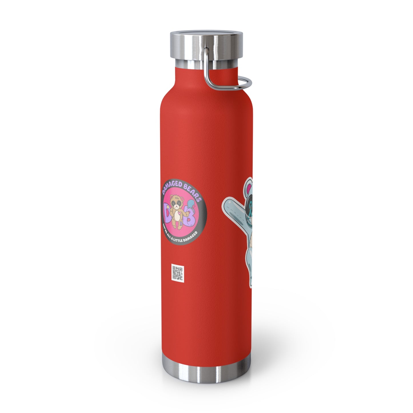 Sclero Bear Copper Vacuum Insulated Bottle, 22oz