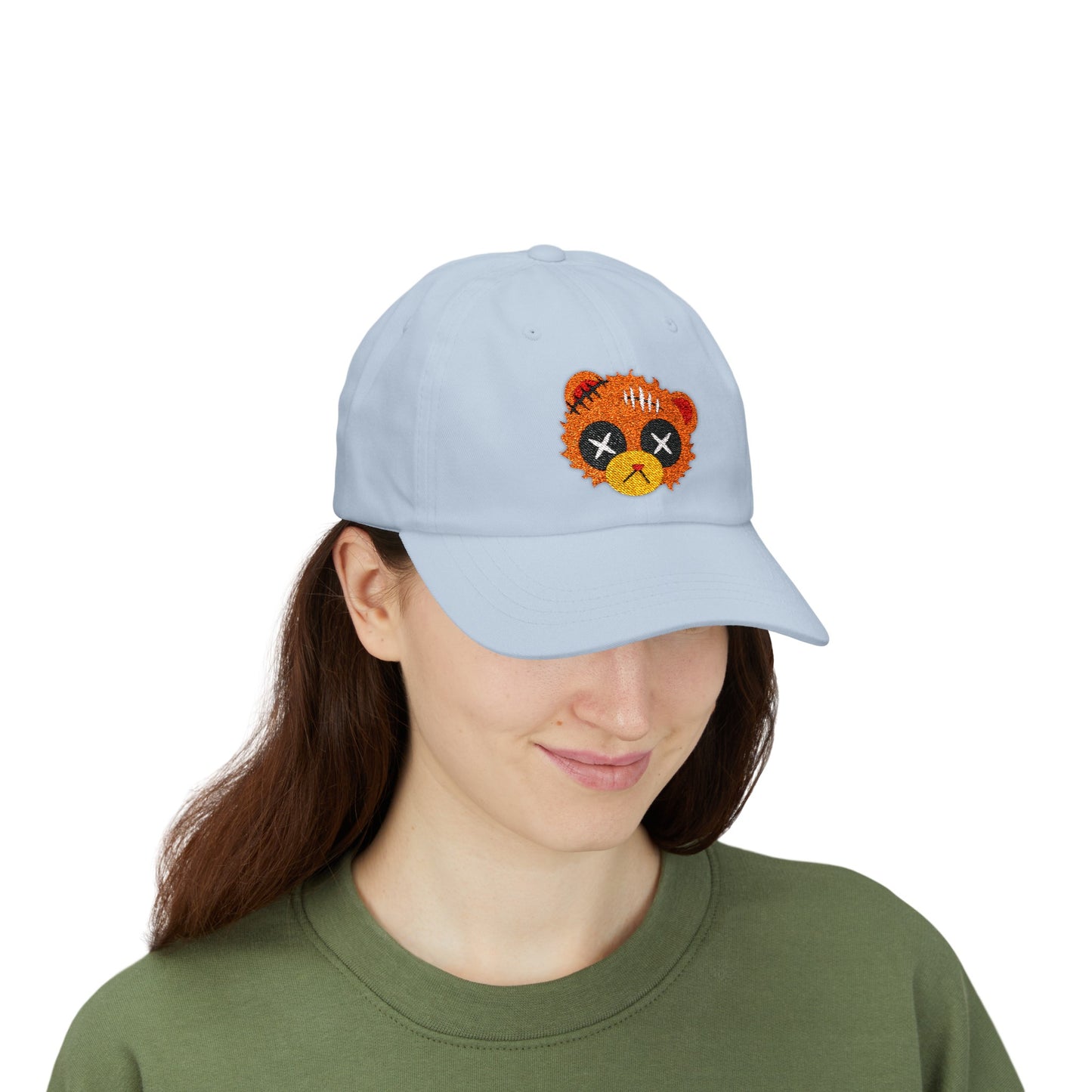 Damaged Bear Classic Dad Cap