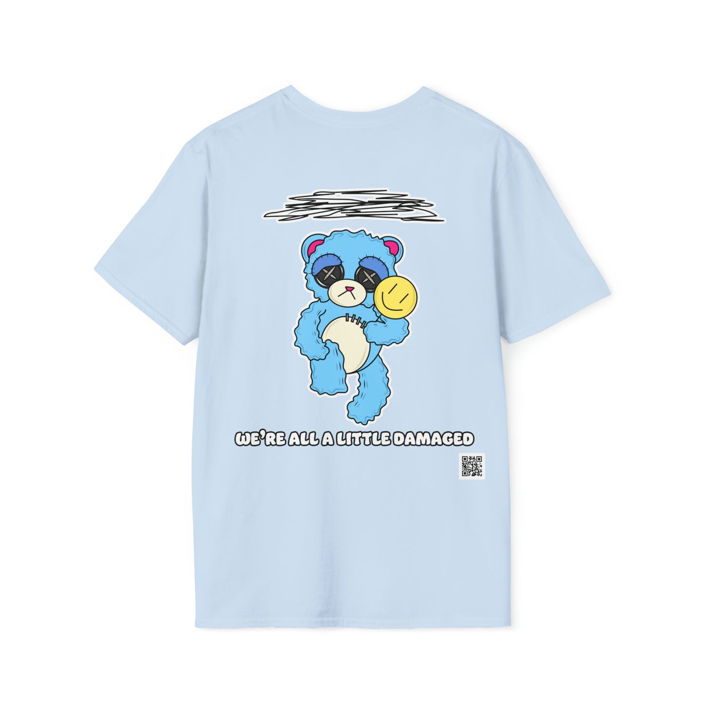 Depression Bear T-Shirt Front and Back Design