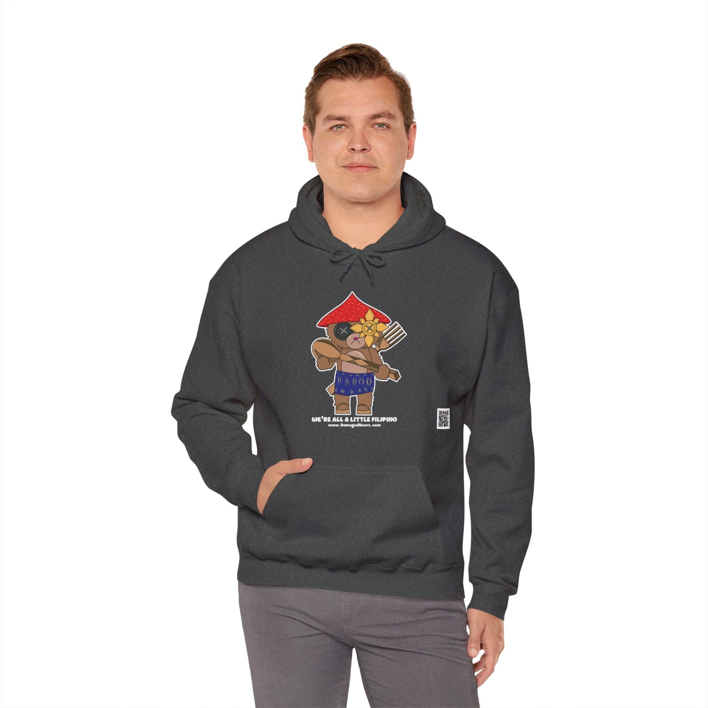 Filipino Bear Unisex Heavy Blend™ Hooded Sweatshirt