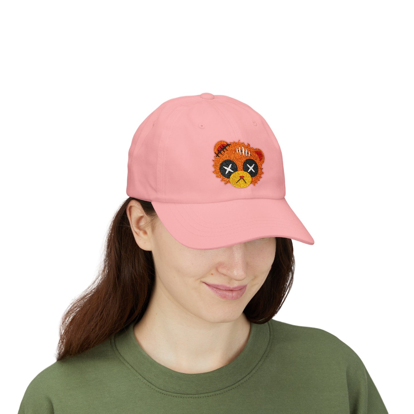 Damaged Bear Classic Dad Cap