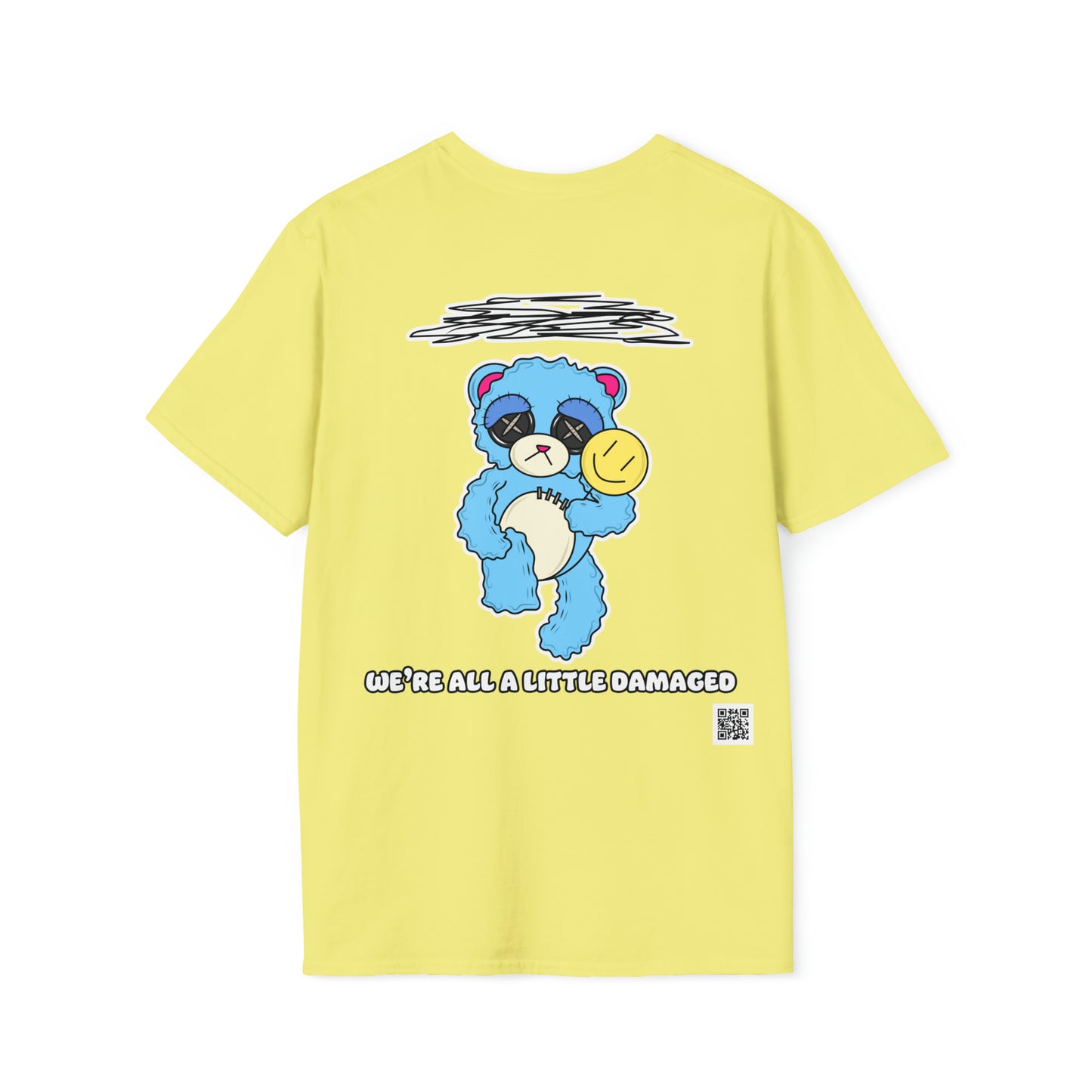 Depression Bear T-Shirt Front and Back Design