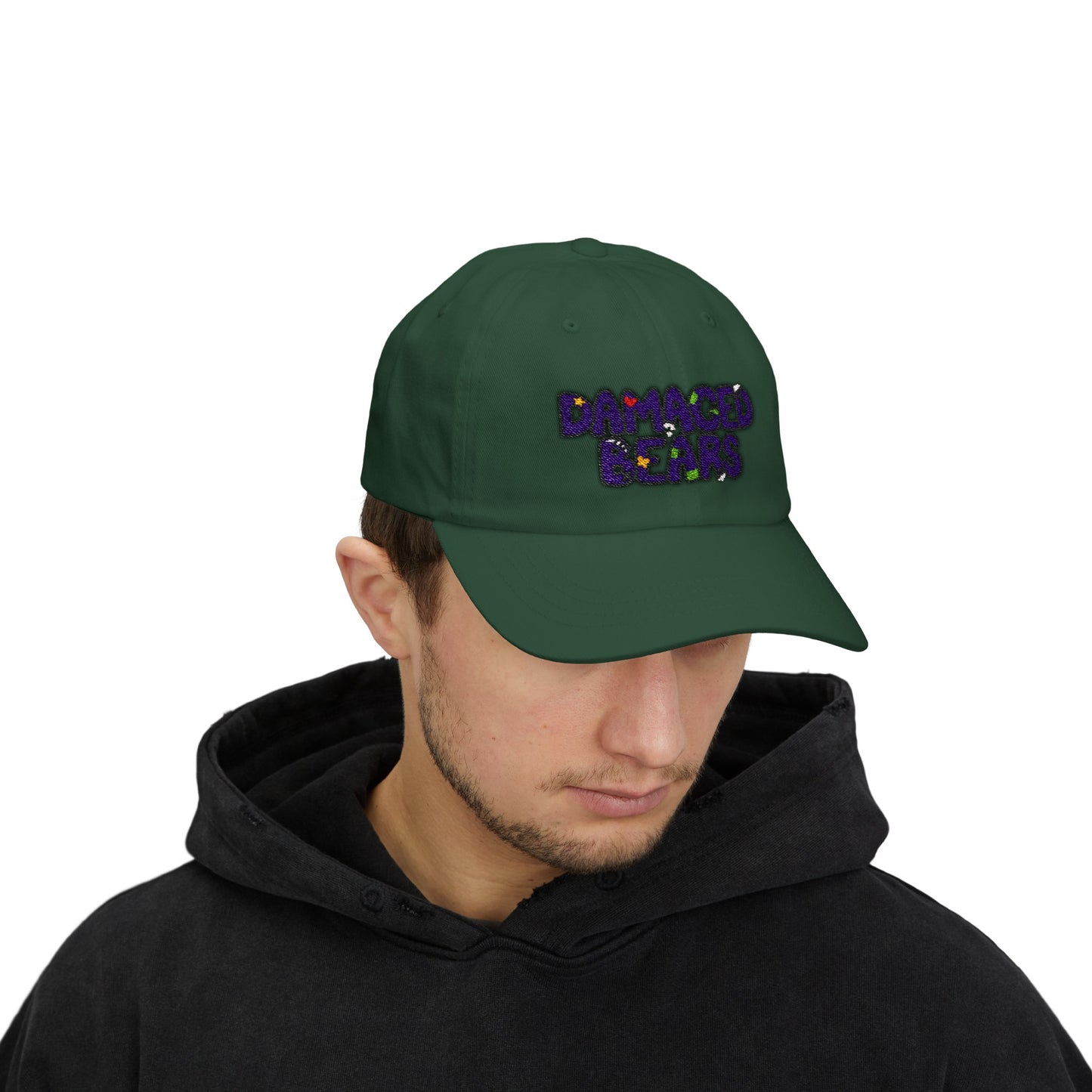 Damaged Bears Logo Classic Dad Cap