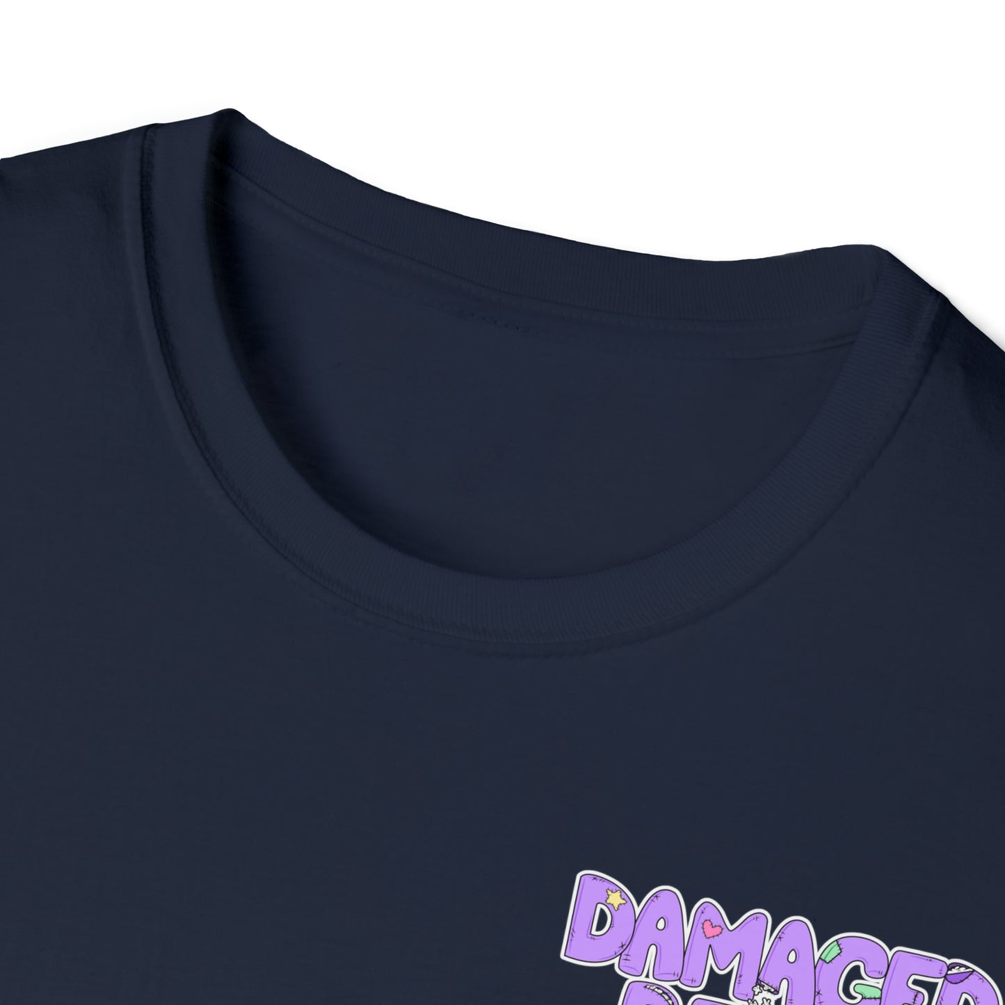 Damaged Bear T-Shirt Front and Back Design