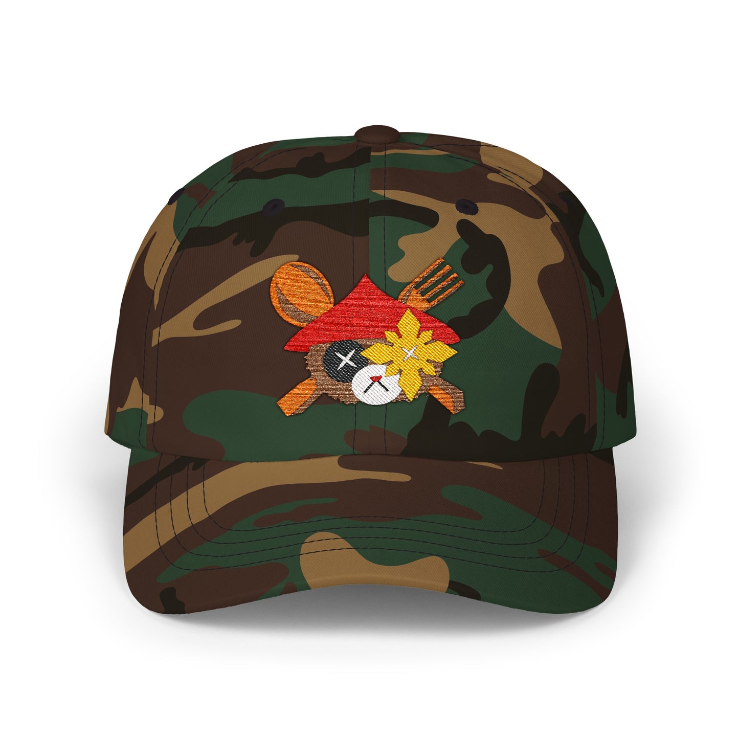 Filipino Bear Embroidered Dad Cap