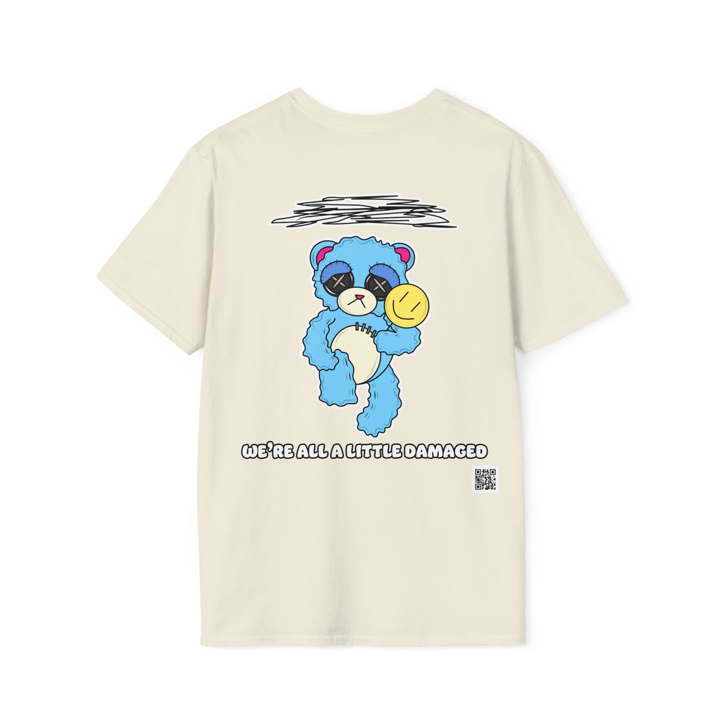 Depression Bear T-Shirt Front and Back Design