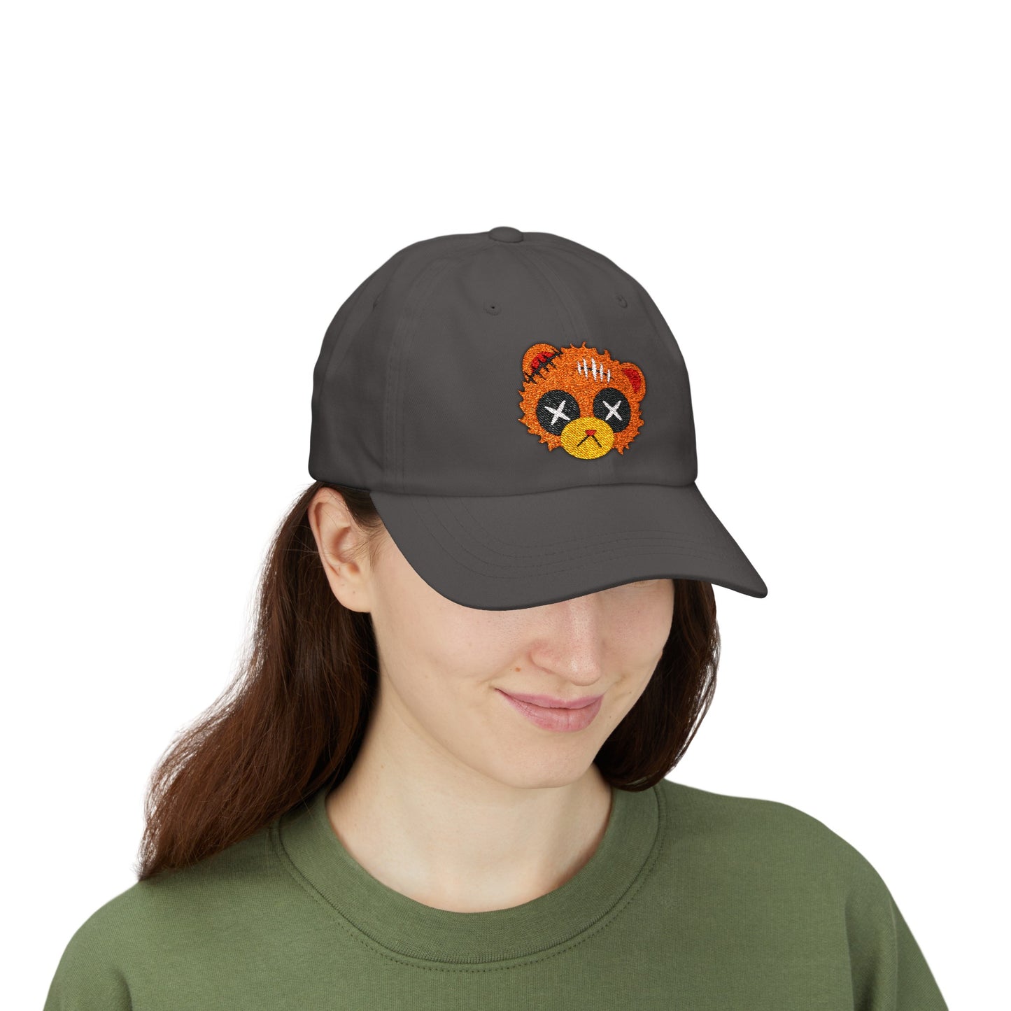 Damaged Bear Classic Dad Cap