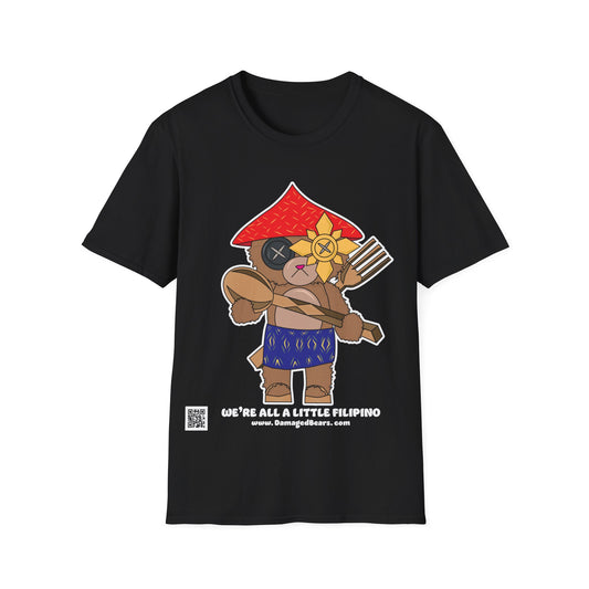 Filipino Bear "We're All A little Filipino" T-Shirt