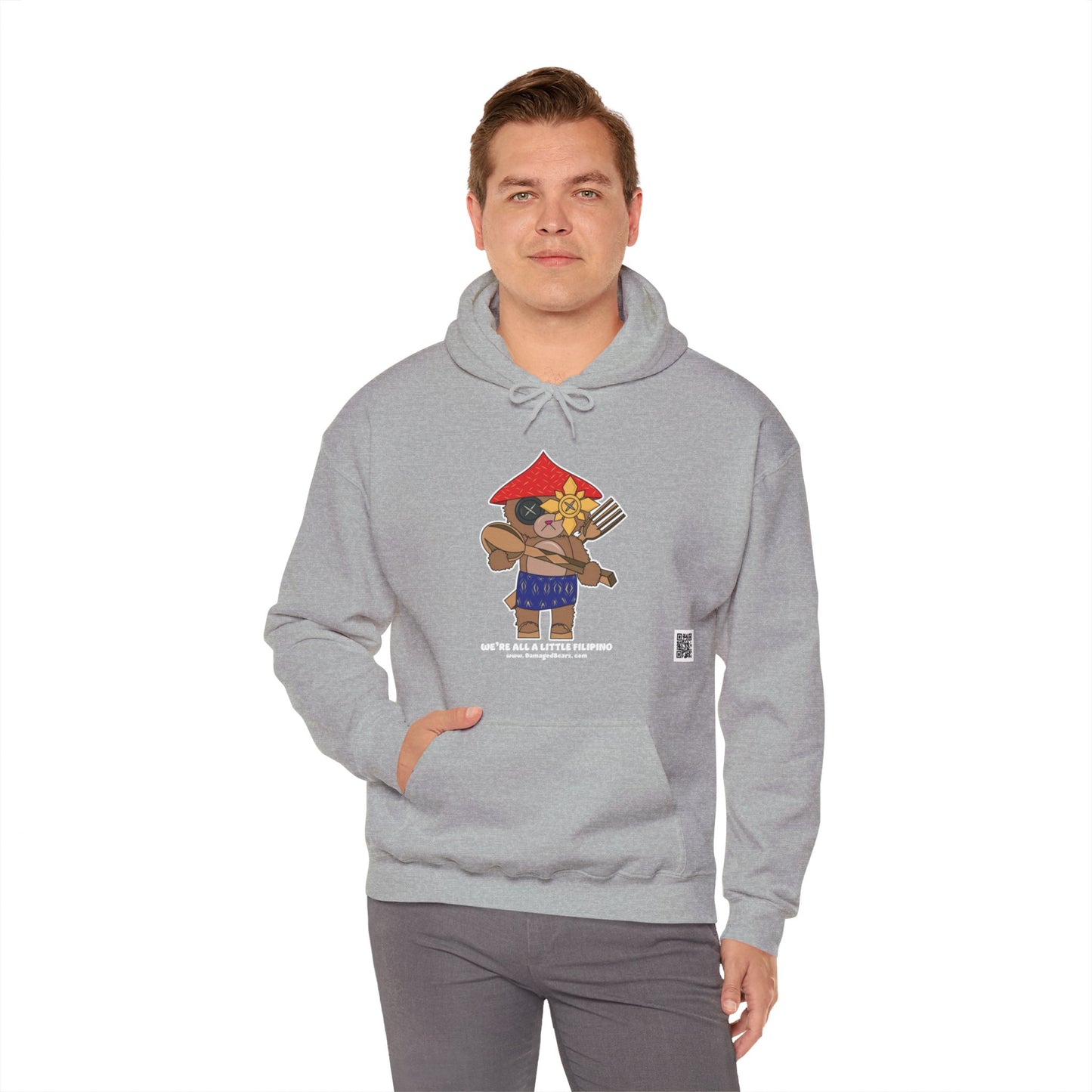 Filipino Bear Unisex Heavy Blend™ Hooded Sweatshirt