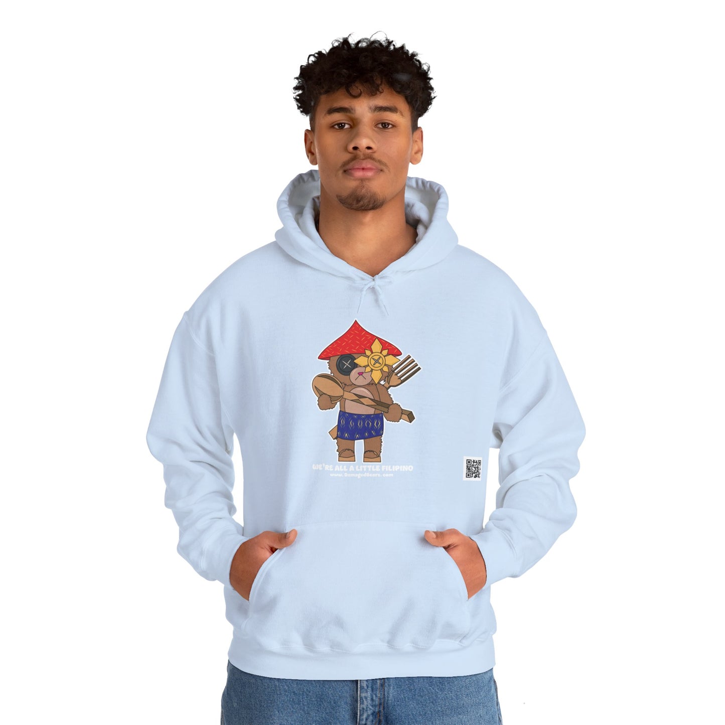 Filipino Bear Unisex Heavy Blend™ Hooded Sweatshirt