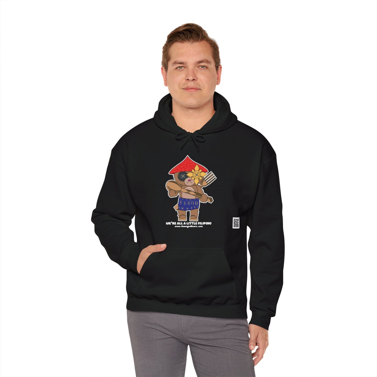 Filipino Bear Unisex Heavy Blend™ Hooded Sweatshirt