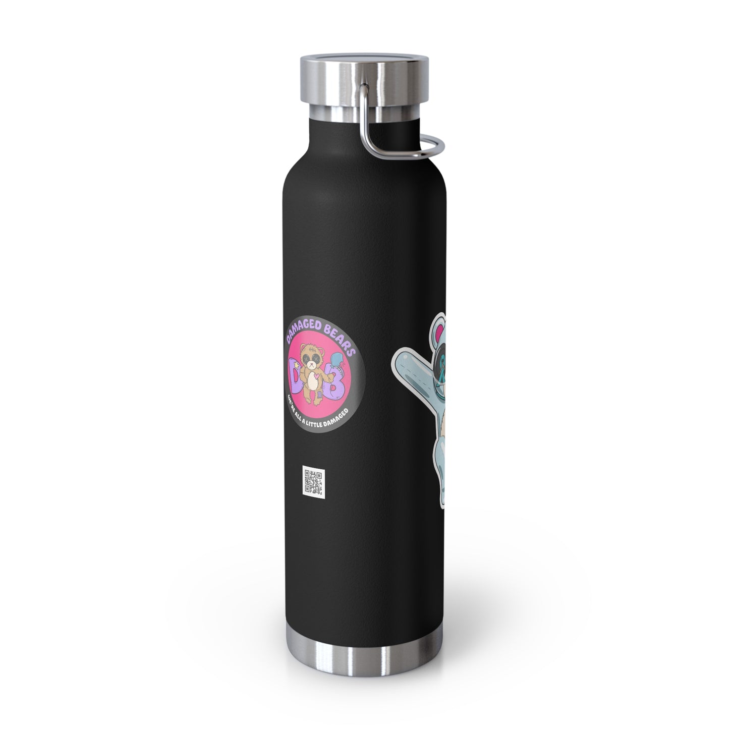 Sclero Bear Copper Vacuum Insulated Bottle, 22oz