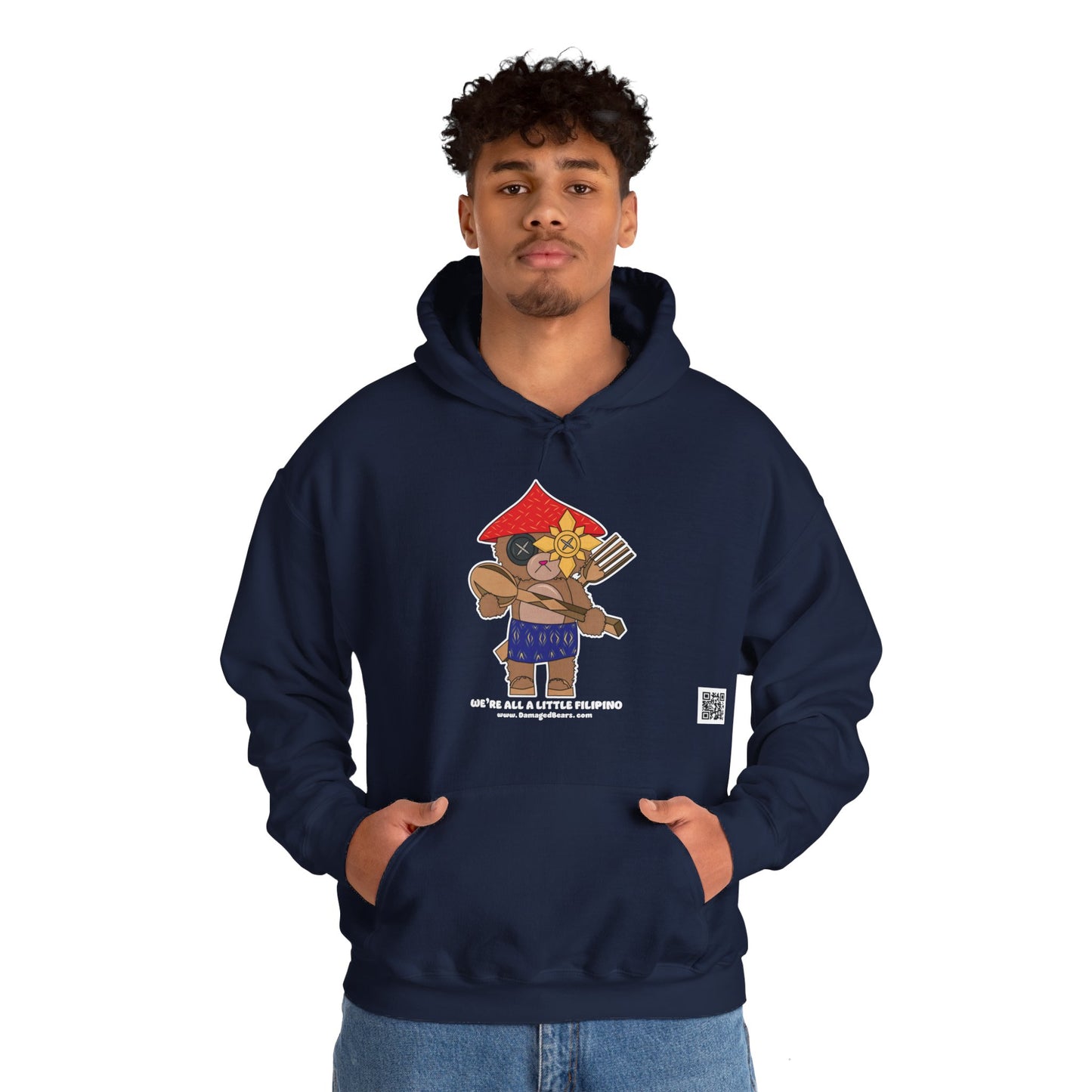 Filipino Bear Unisex Heavy Blend™ Hooded Sweatshirt