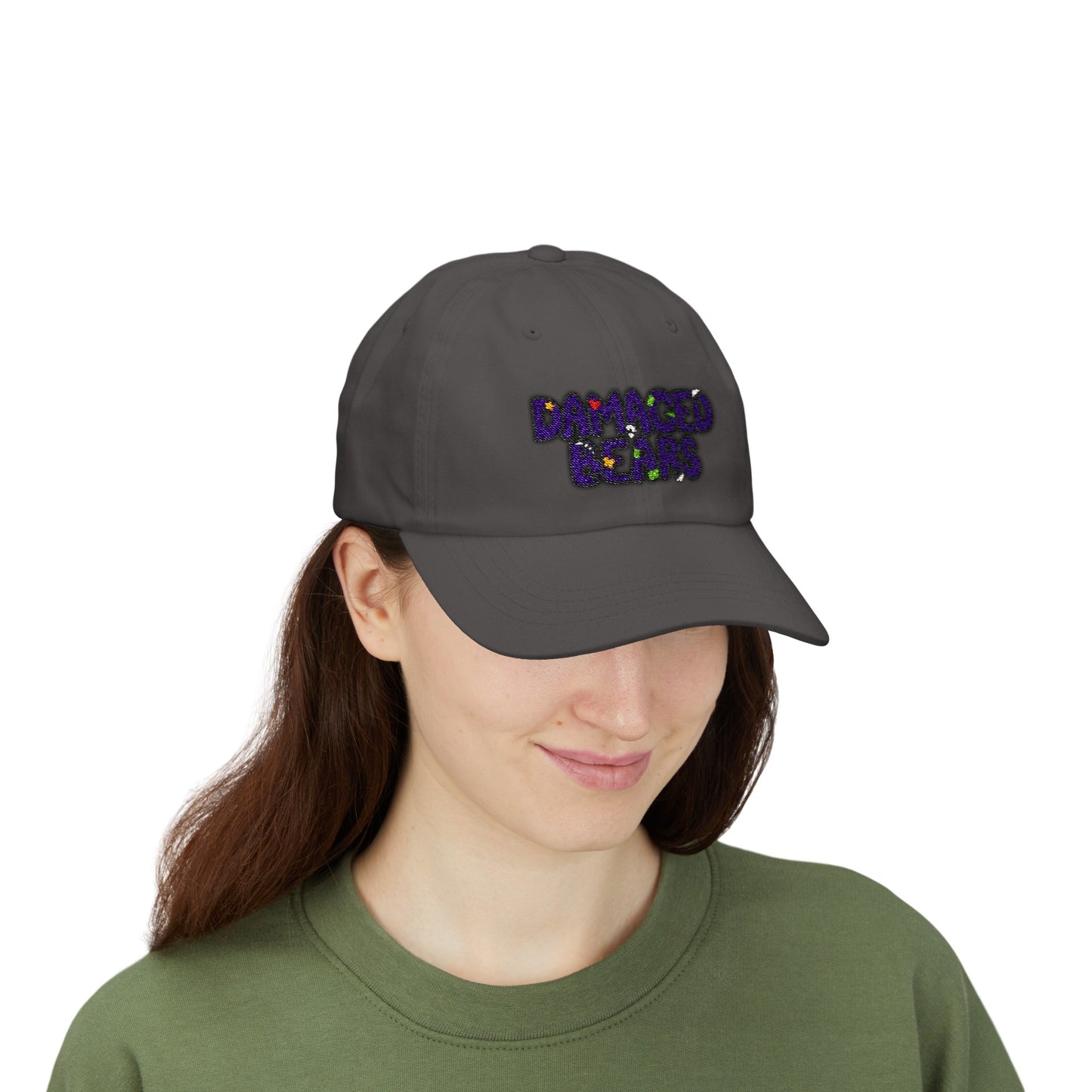 Damaged Bears Logo Classic Dad Cap