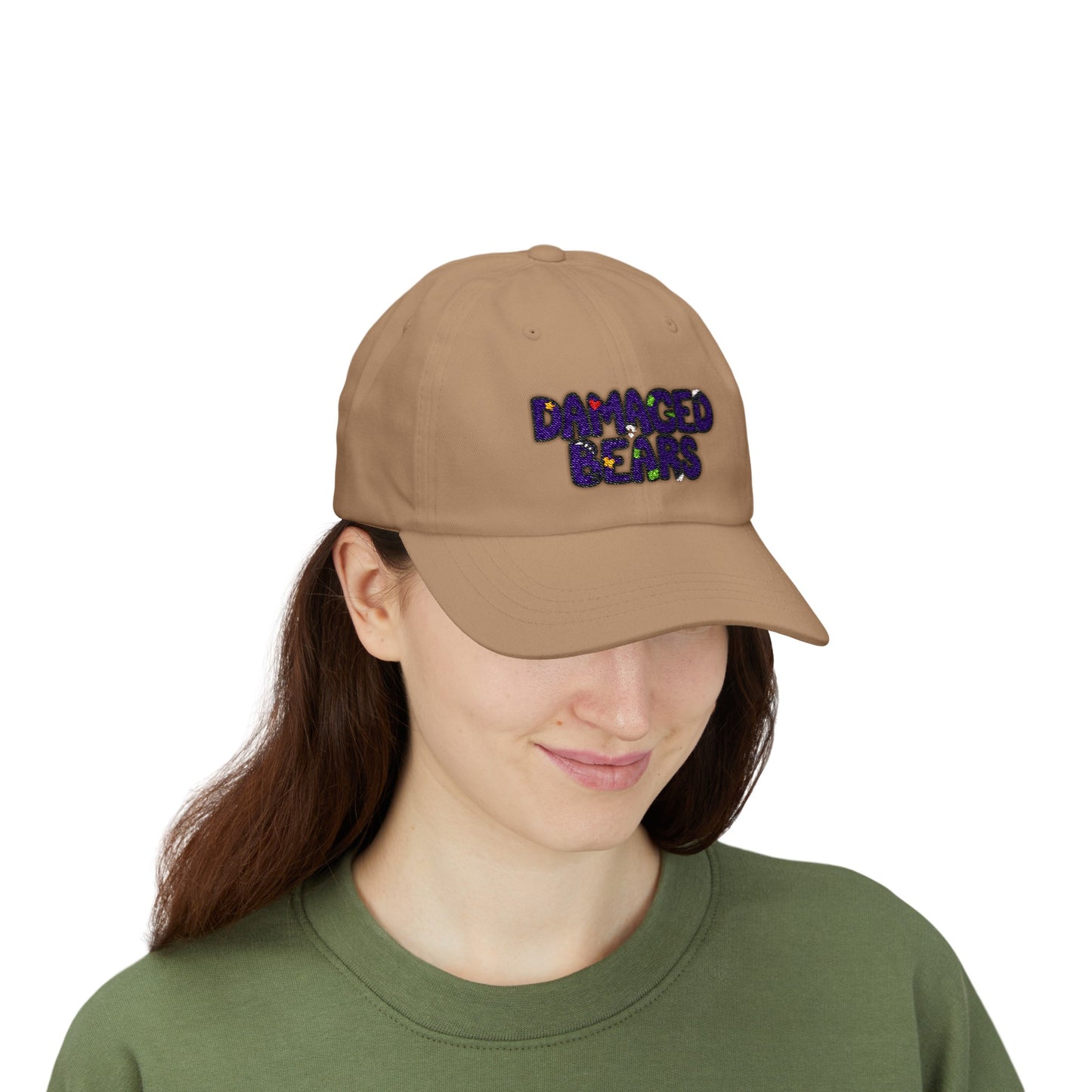 Damaged Bears Logo Classic Dad Cap