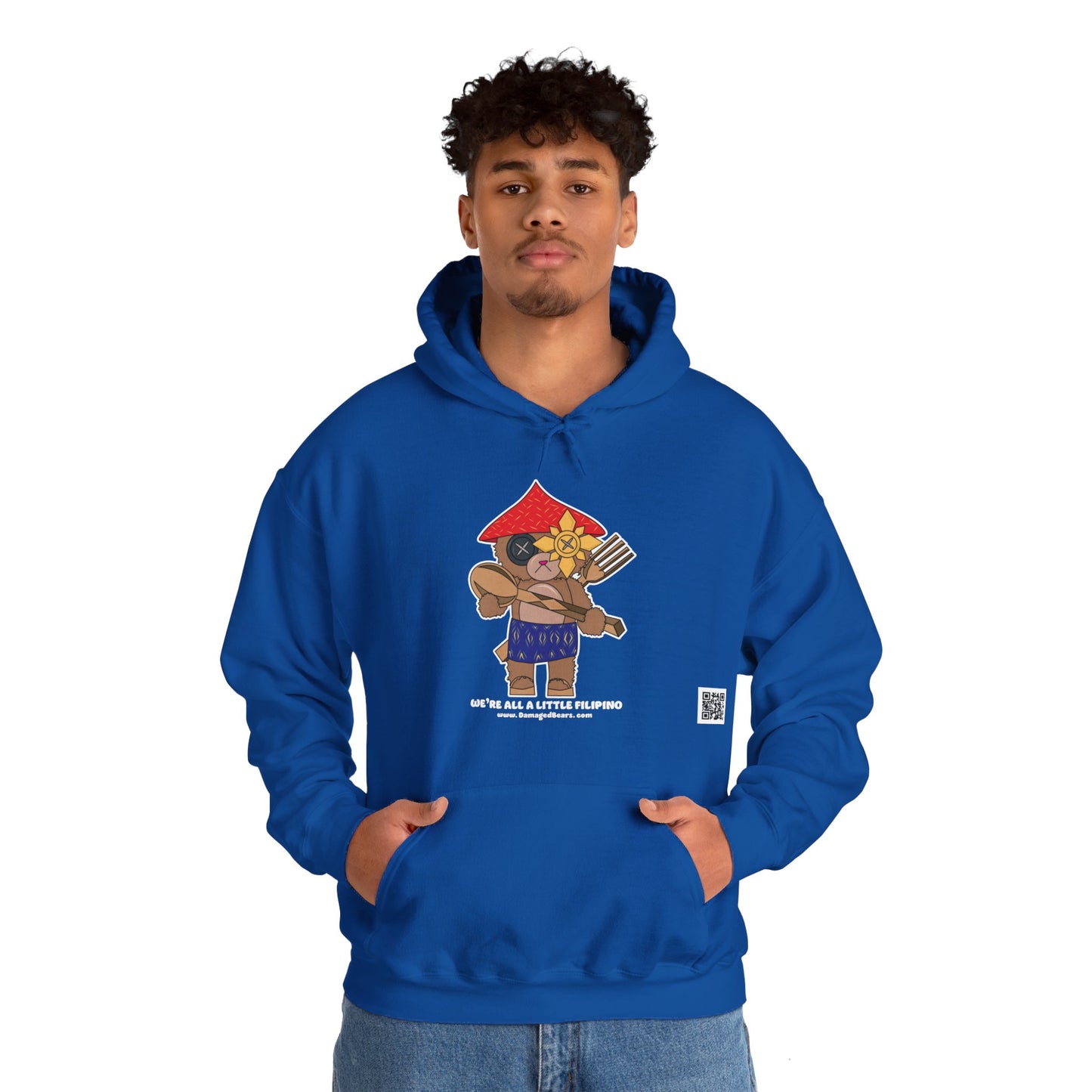 Filipino Bear Unisex Heavy Blend™ Hooded Sweatshirt