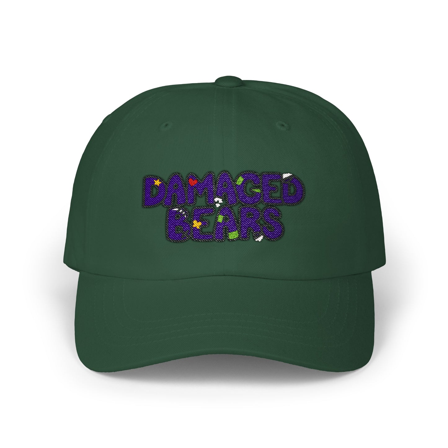 Damaged Bears Logo Classic Dad Cap