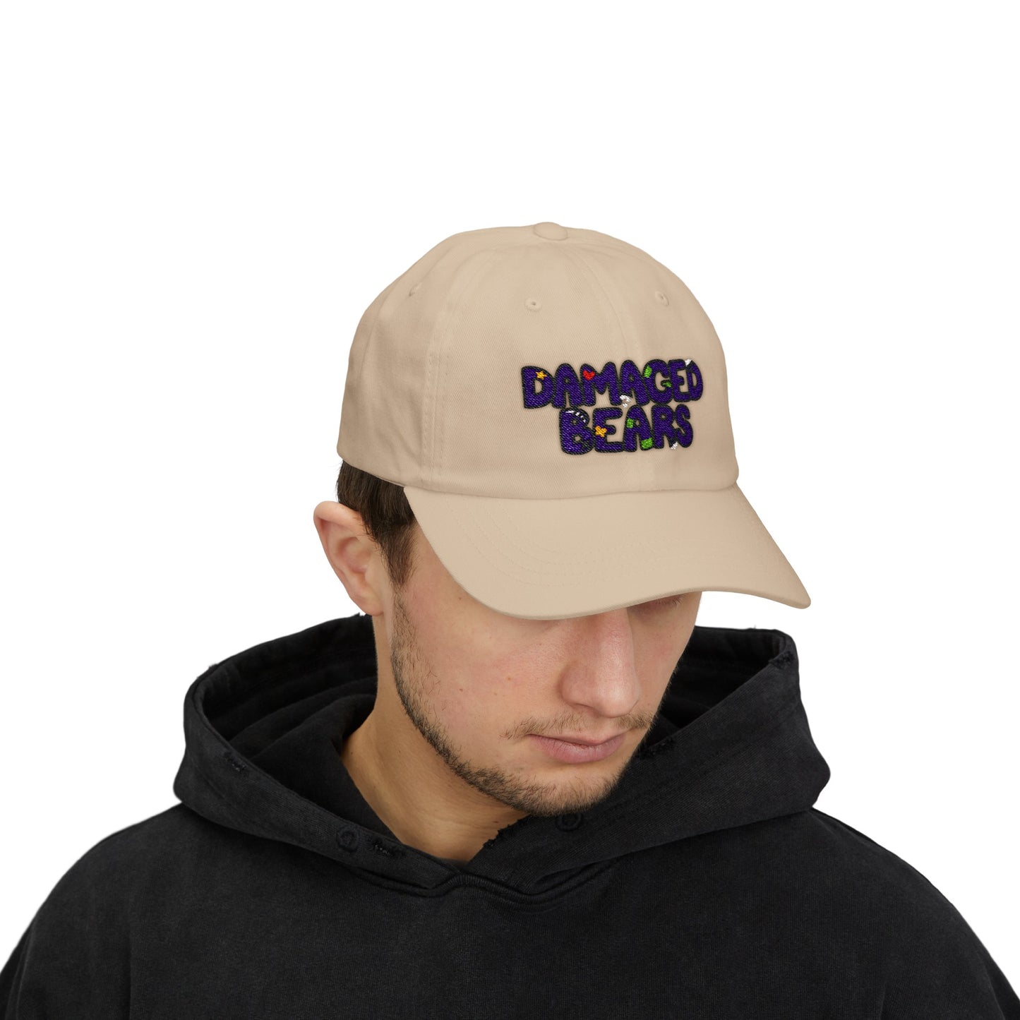 Damaged Bears Logo Classic Dad Cap