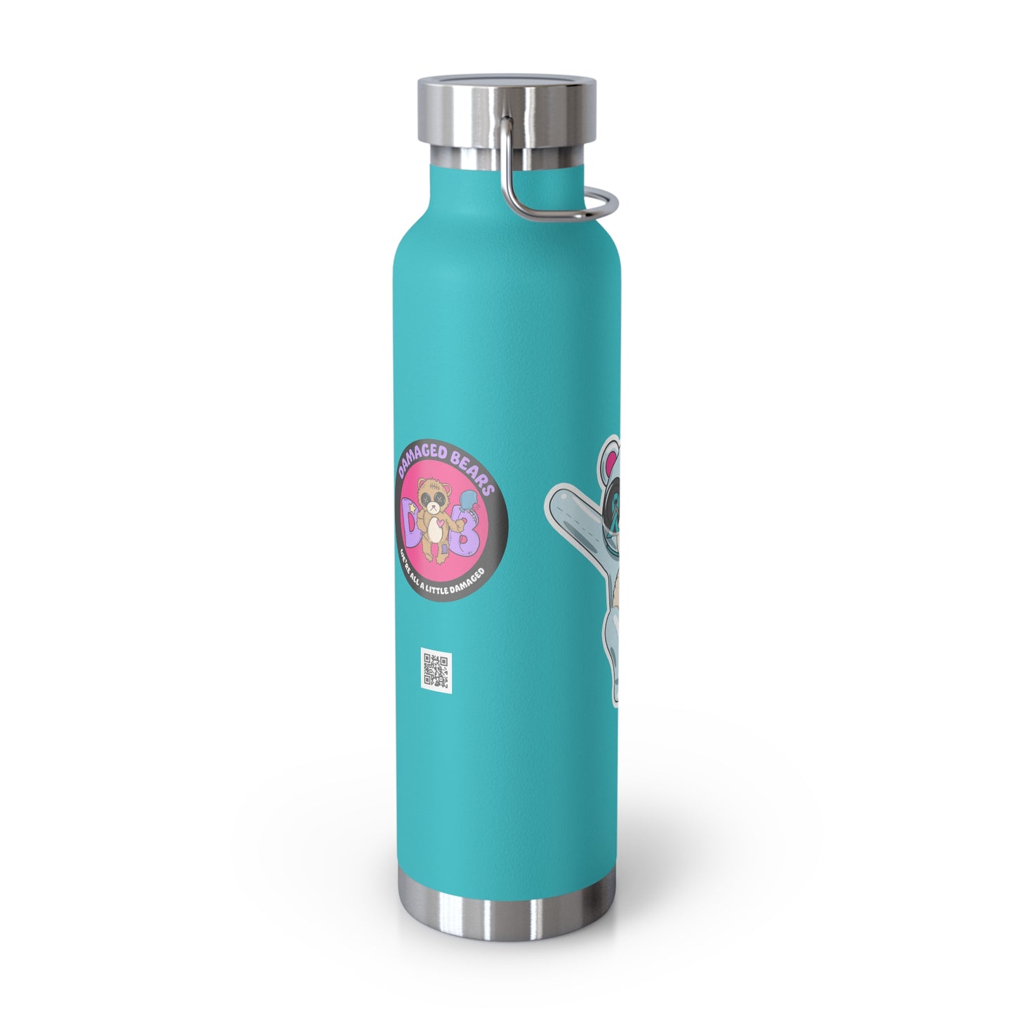 Sclero Bear Copper Vacuum Insulated Bottle, 22oz