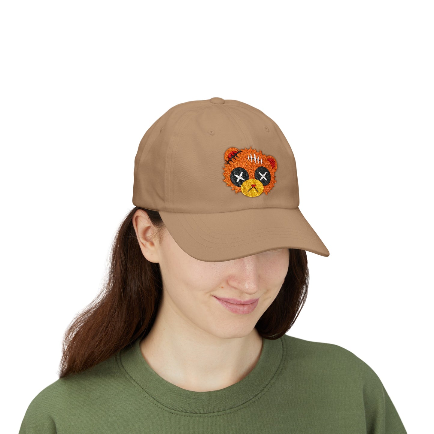 Damaged Bear Classic Dad Cap