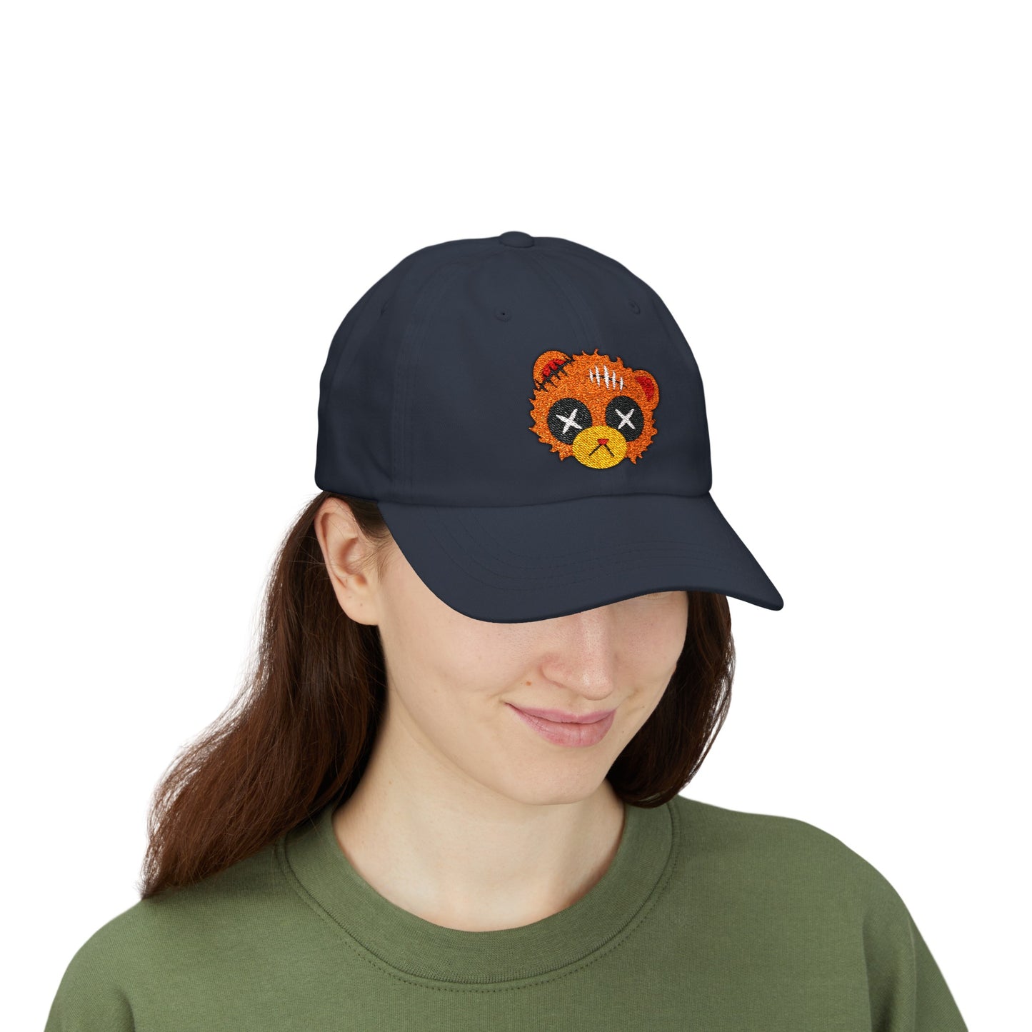 Damaged Bear Classic Dad Cap